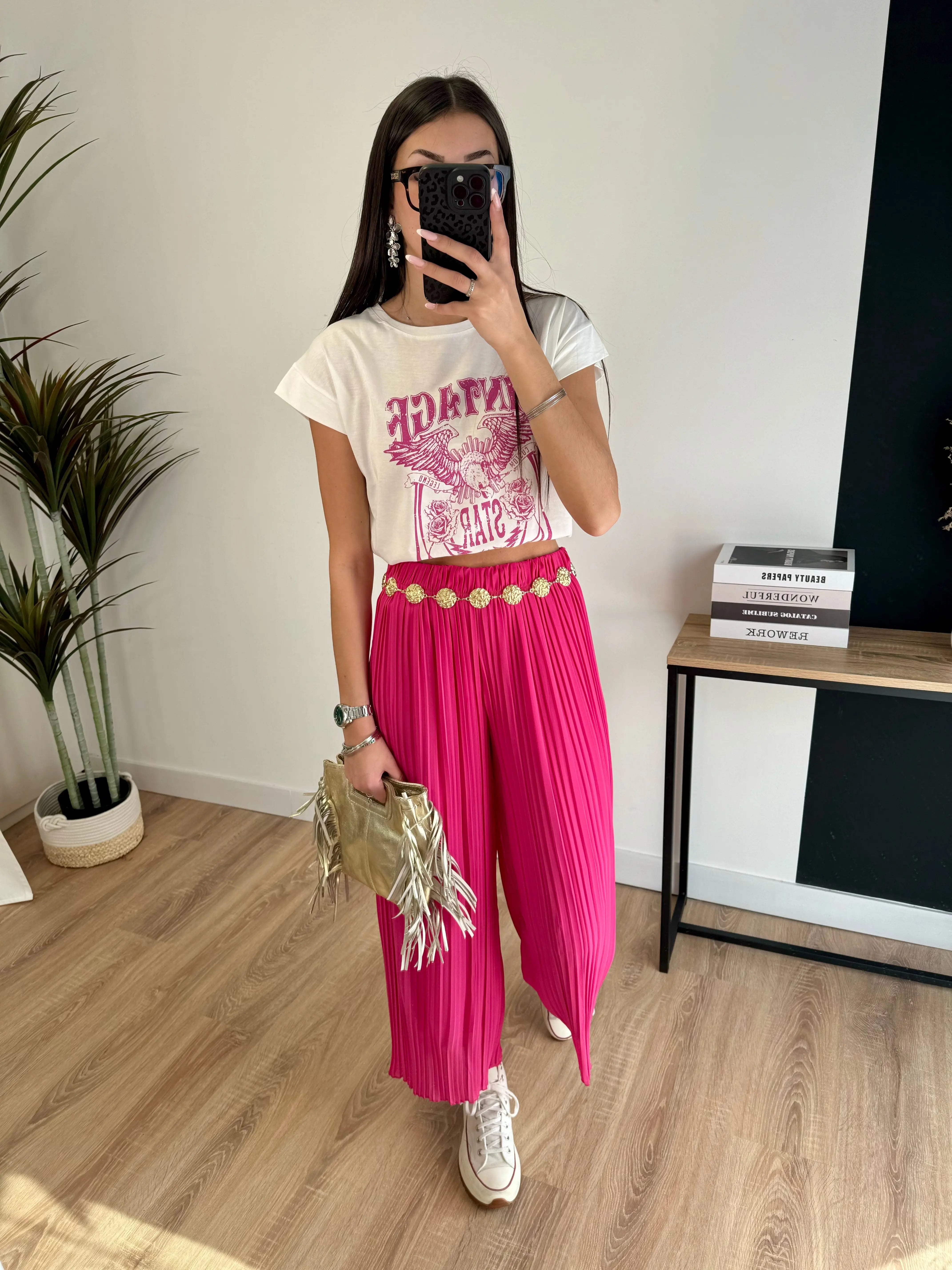 Tee-shirt Vintage rose DS.Sélection