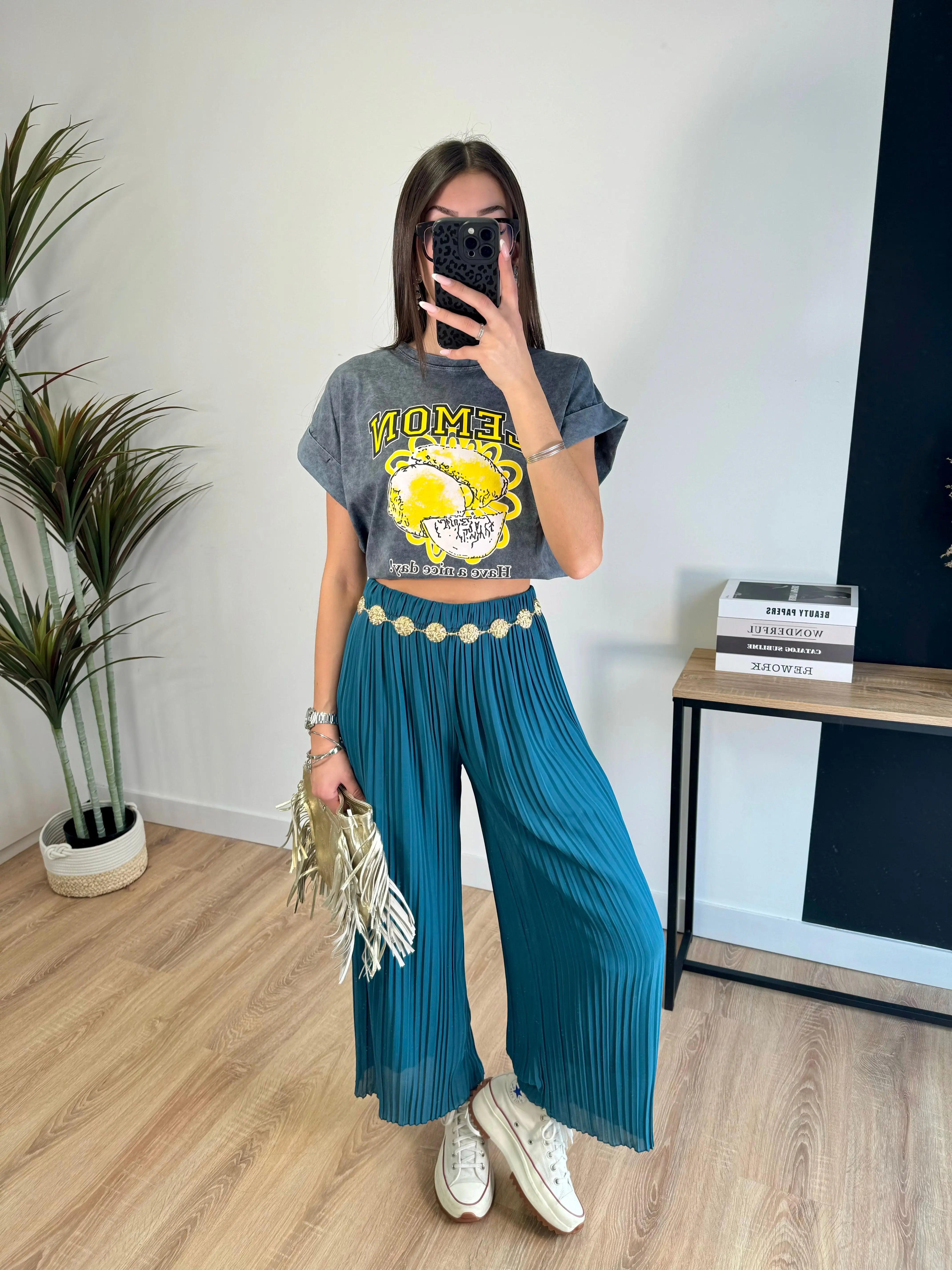 Tee-shirt gris LEMON DS.Sélection