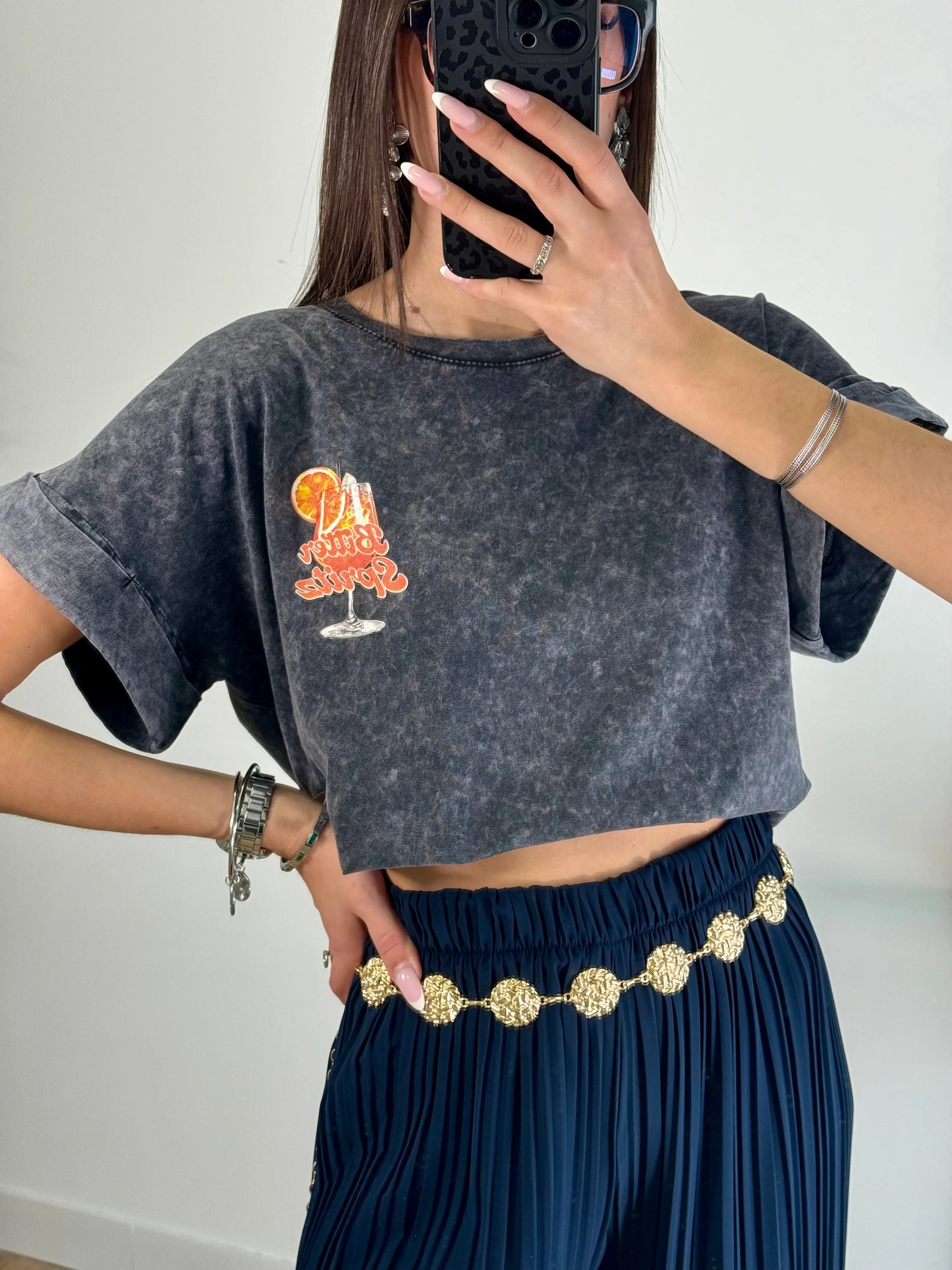 Tee-shirt gris spritz DS.Sélection