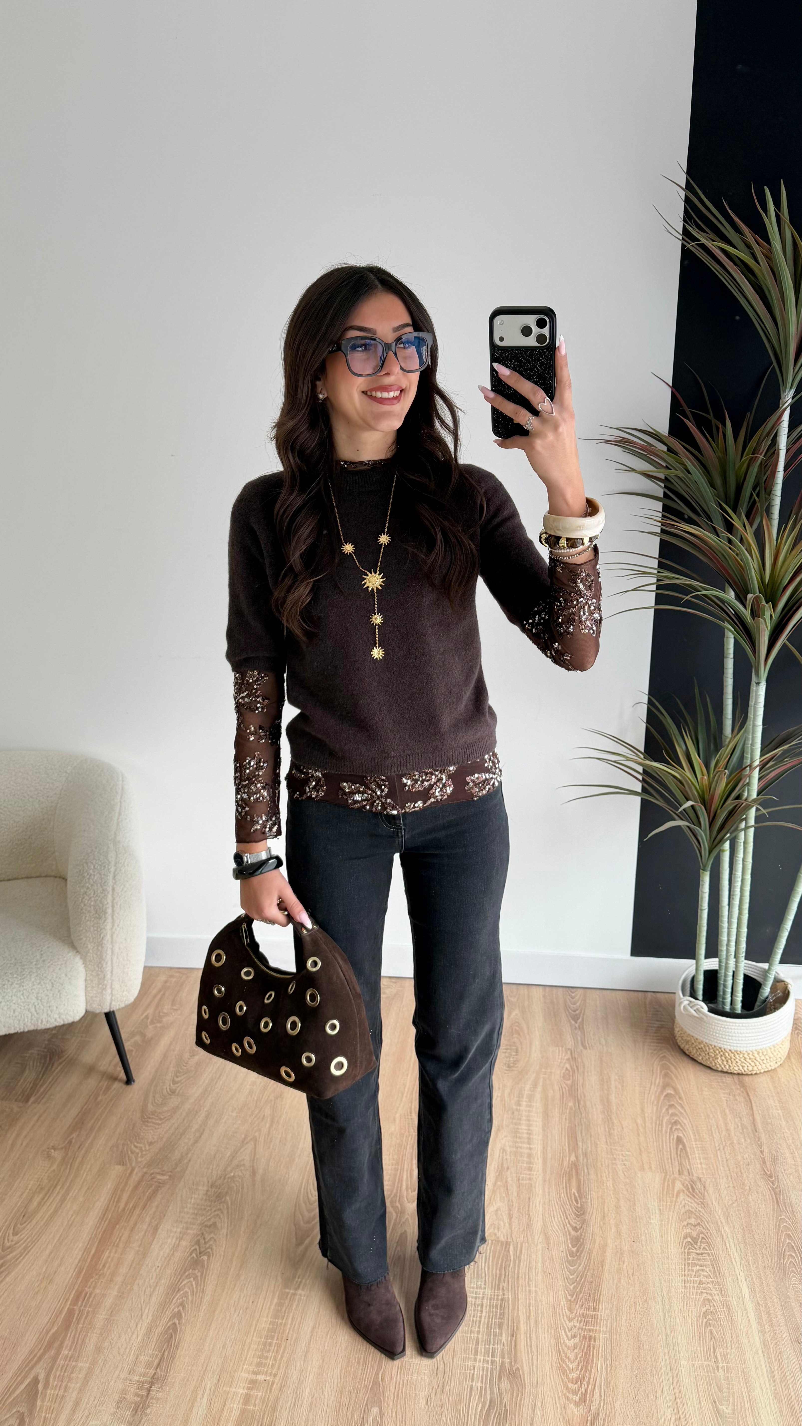 Top à sequins DS.Sélection