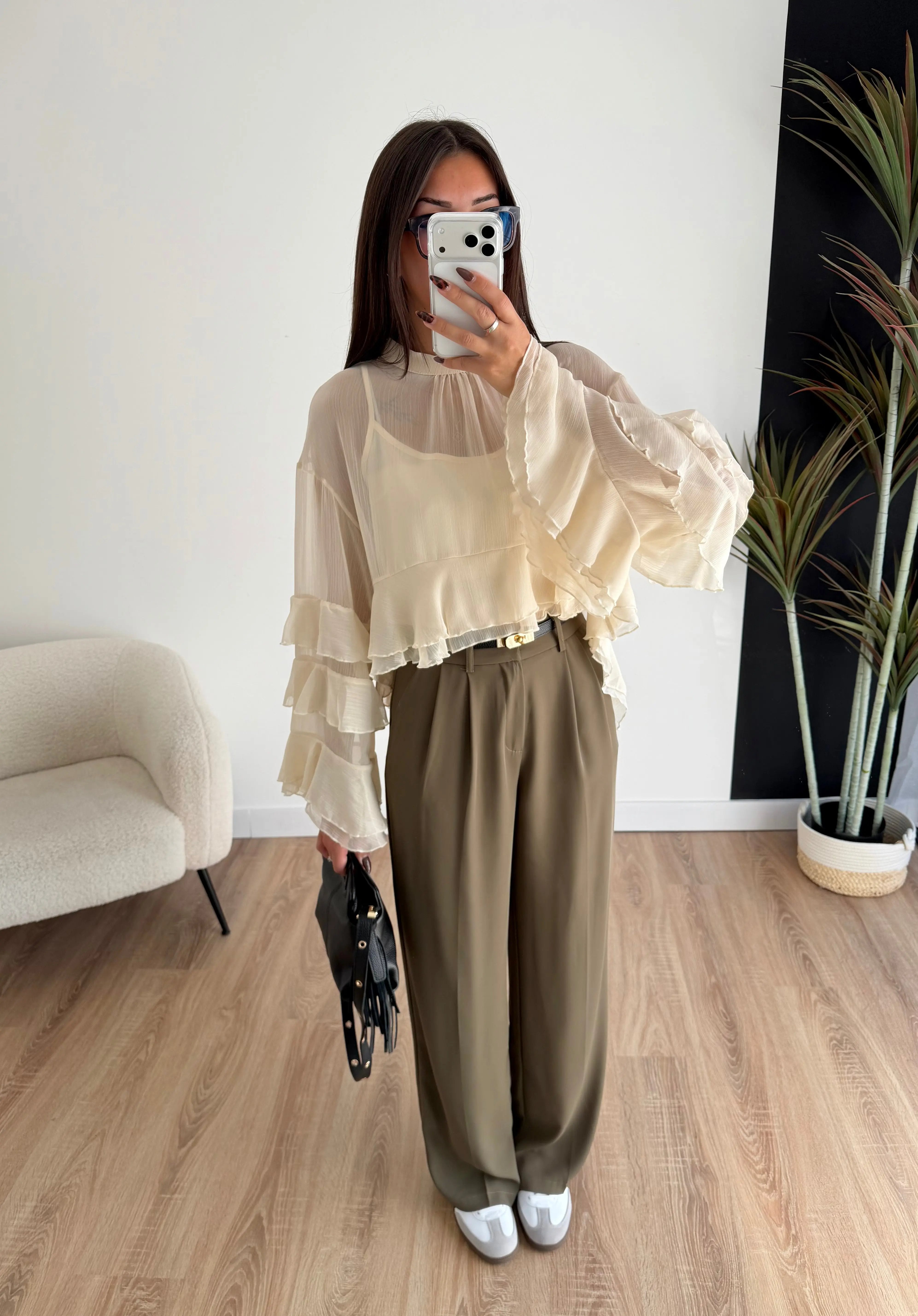 Top à volant DS.Sélection