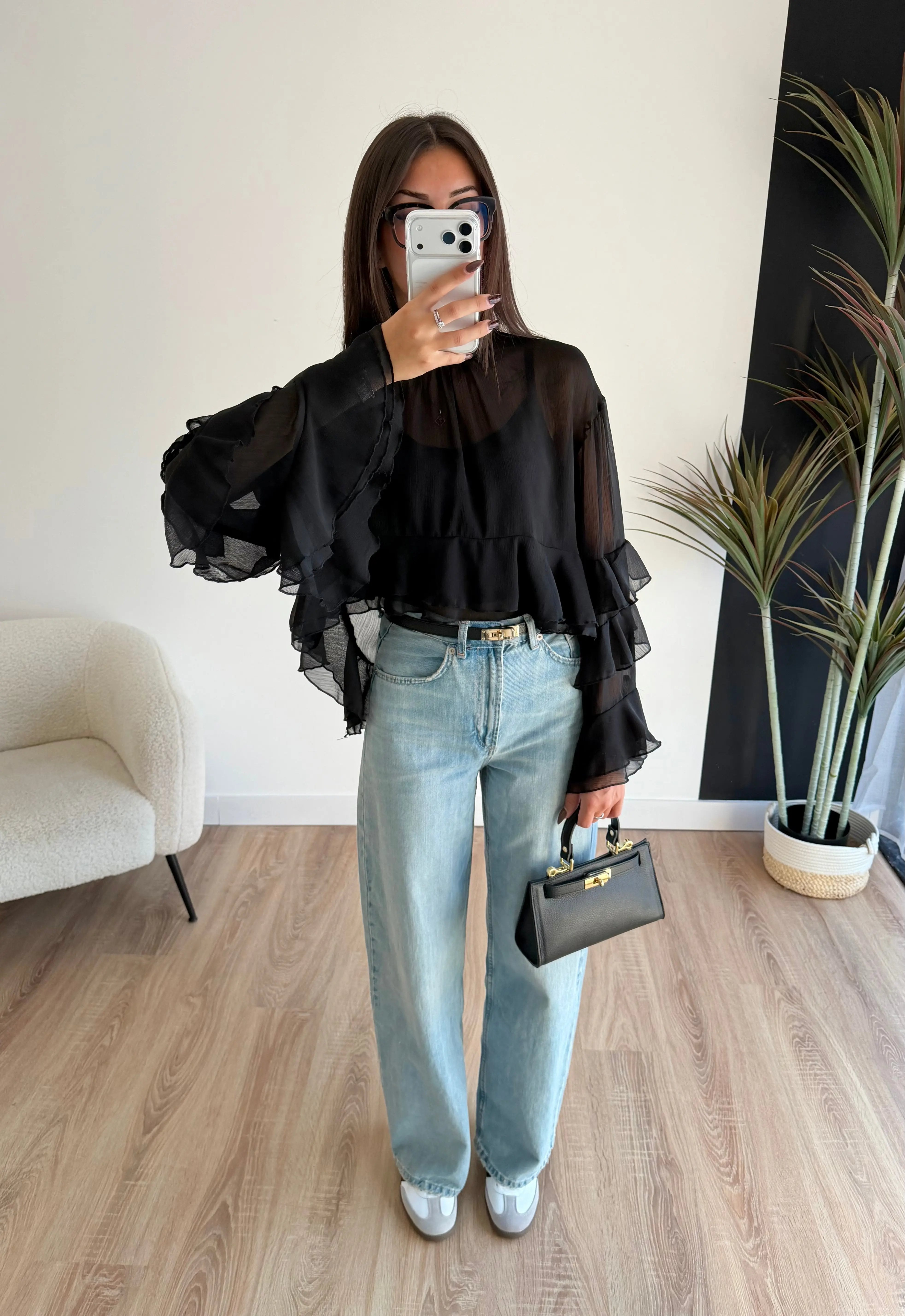 Top à volant DS.Sélection