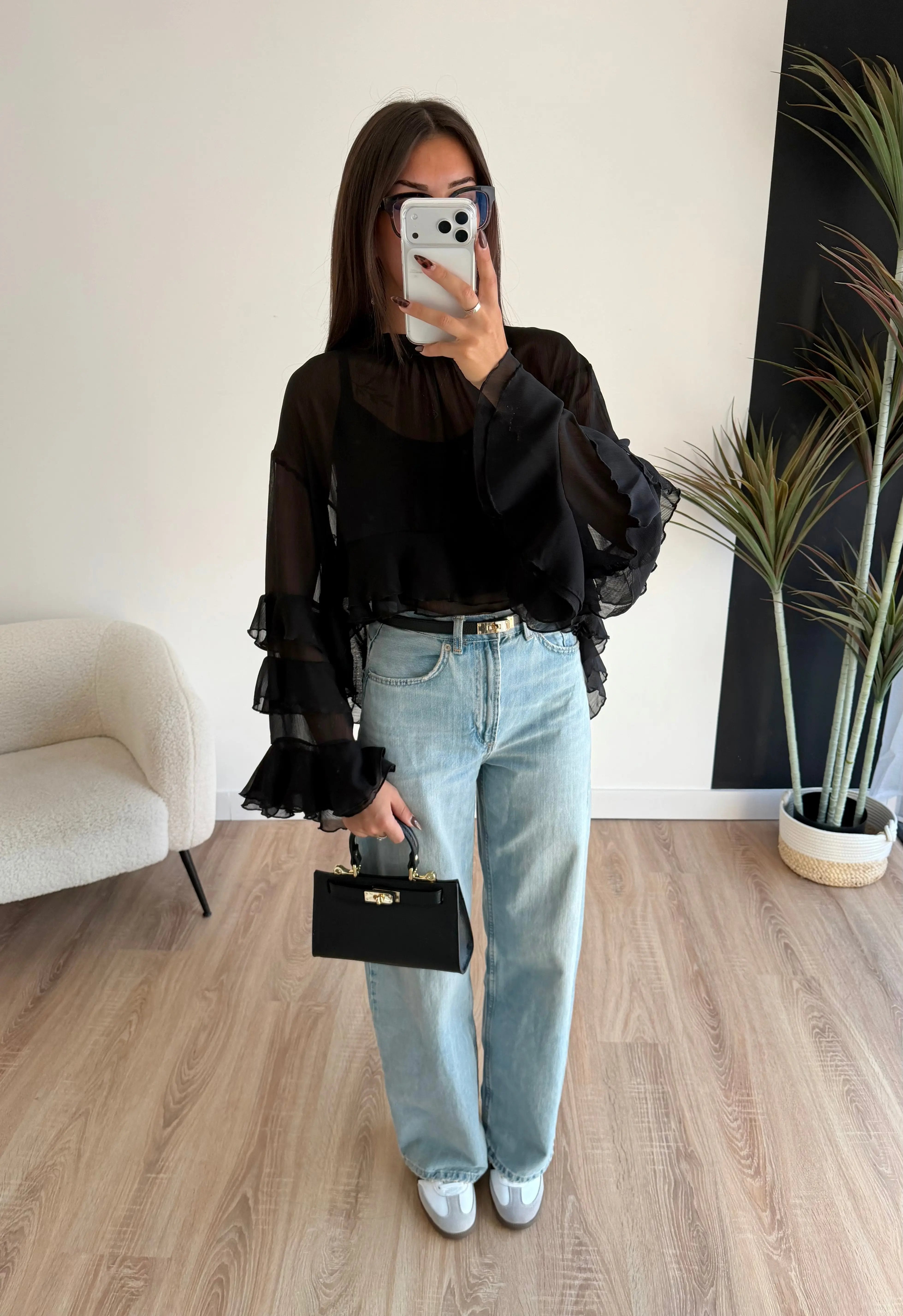 Top à volant DS.Sélection