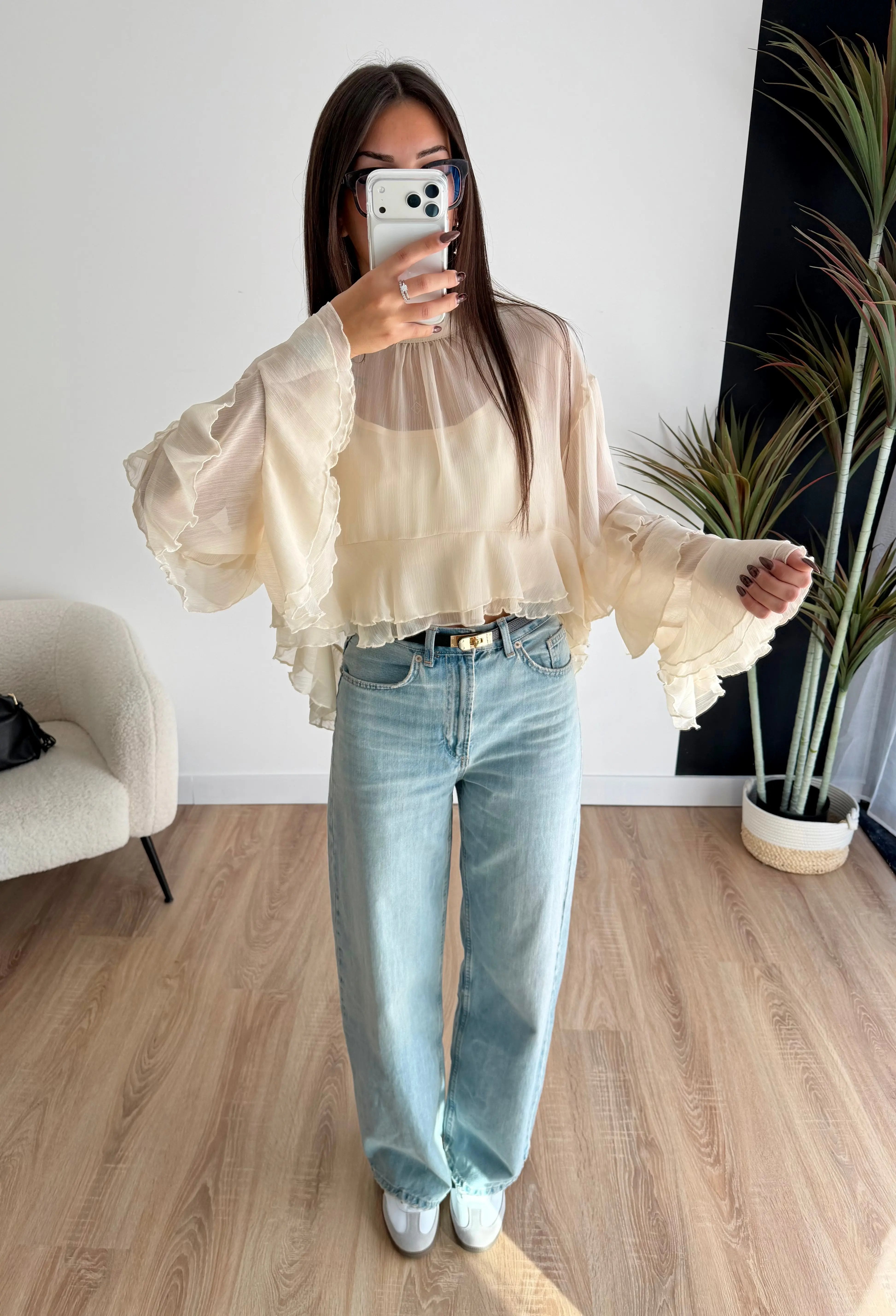 Top à volant DS.Sélection