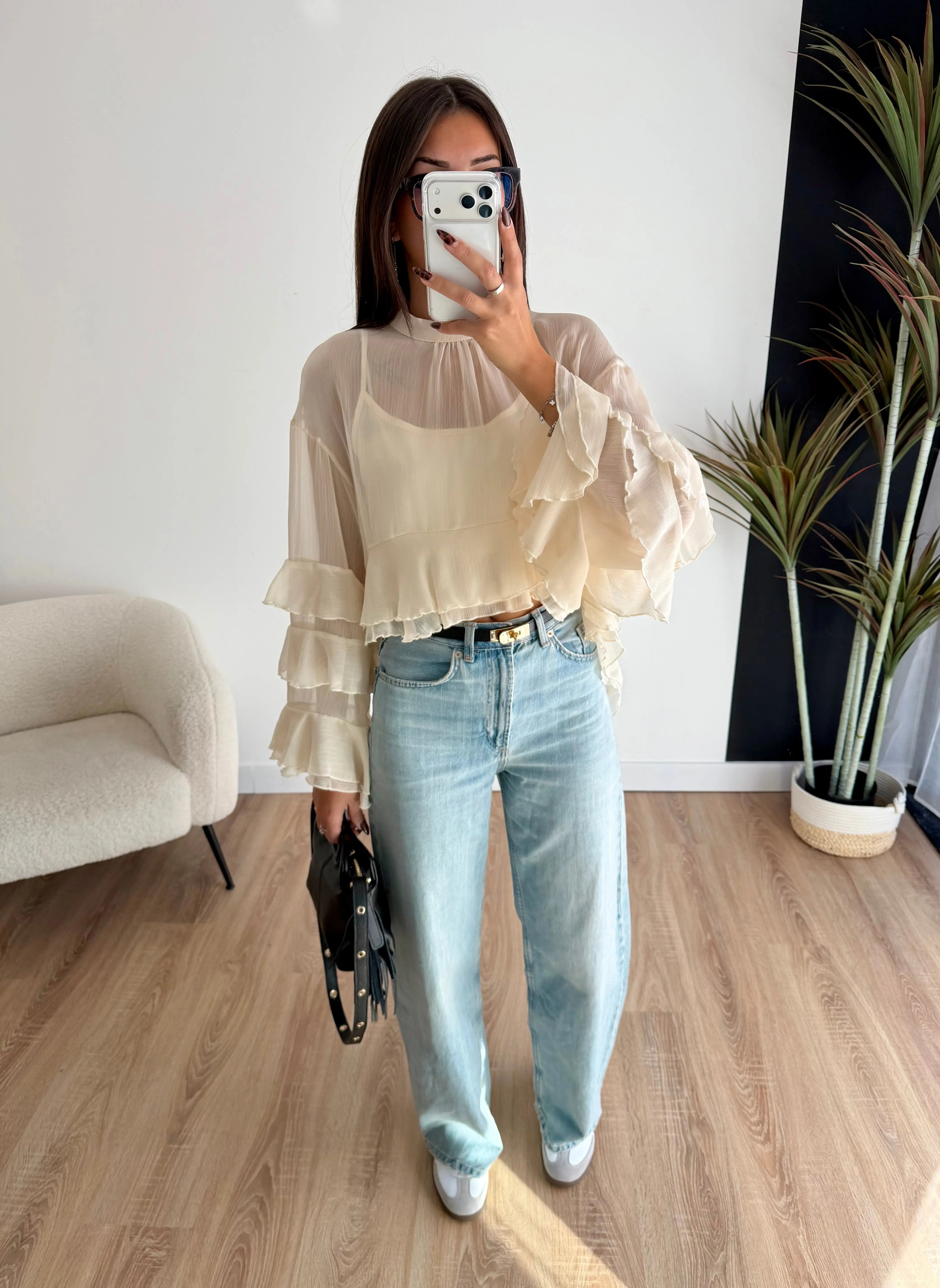 Top à volant DS.Sélection