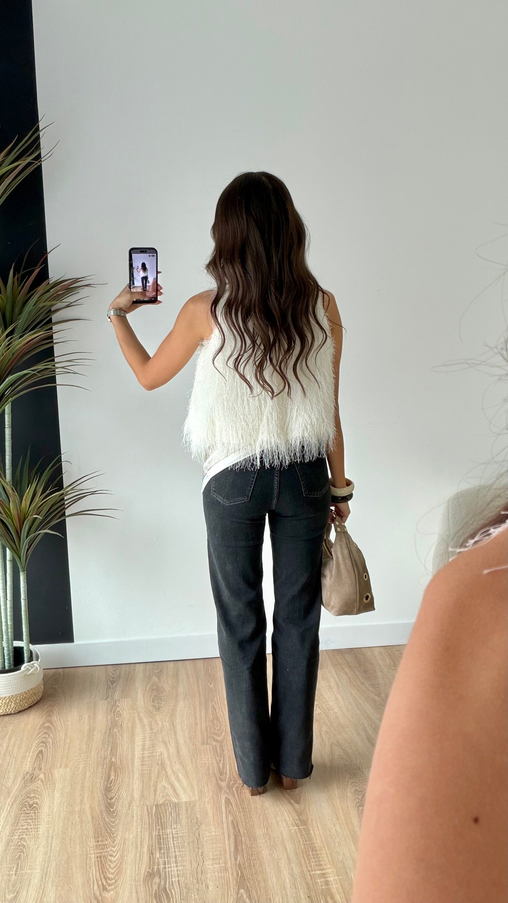 Top blanc Yasmine DS.Sélection