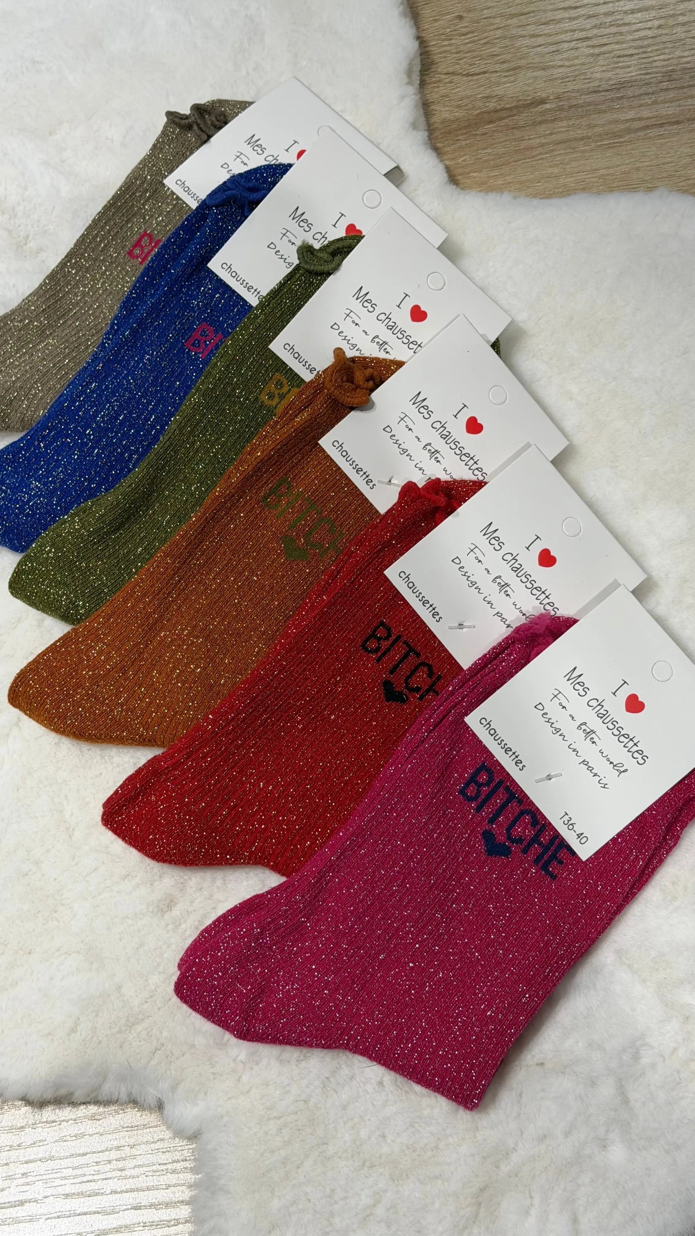 Collection chaussettes fantaisie et accessoires textile femme 2026 - DS Sélection.