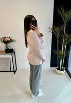 Blazer en tweed rose DS.Sélection