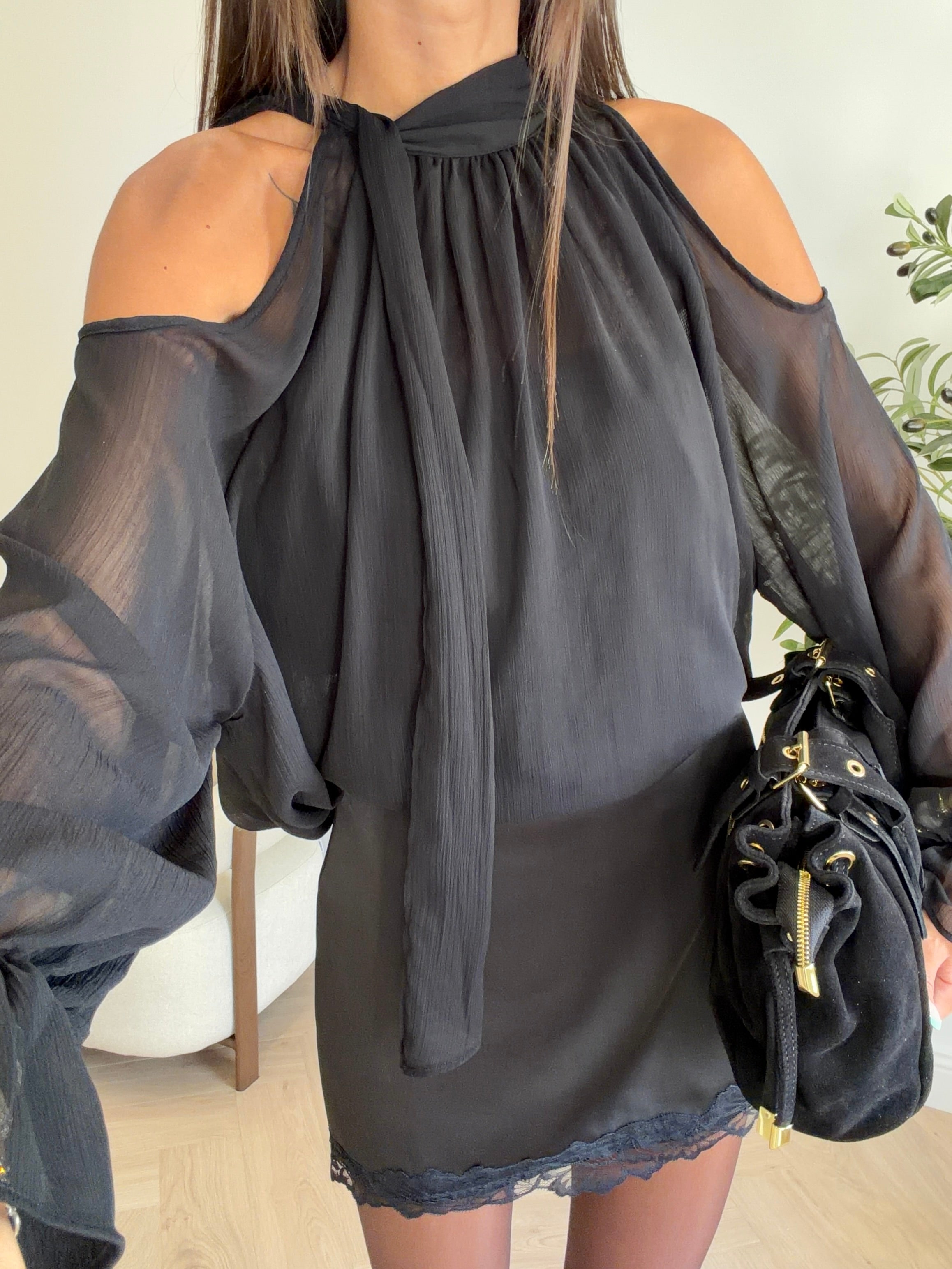 Blouse à dentelle DS.Sélection