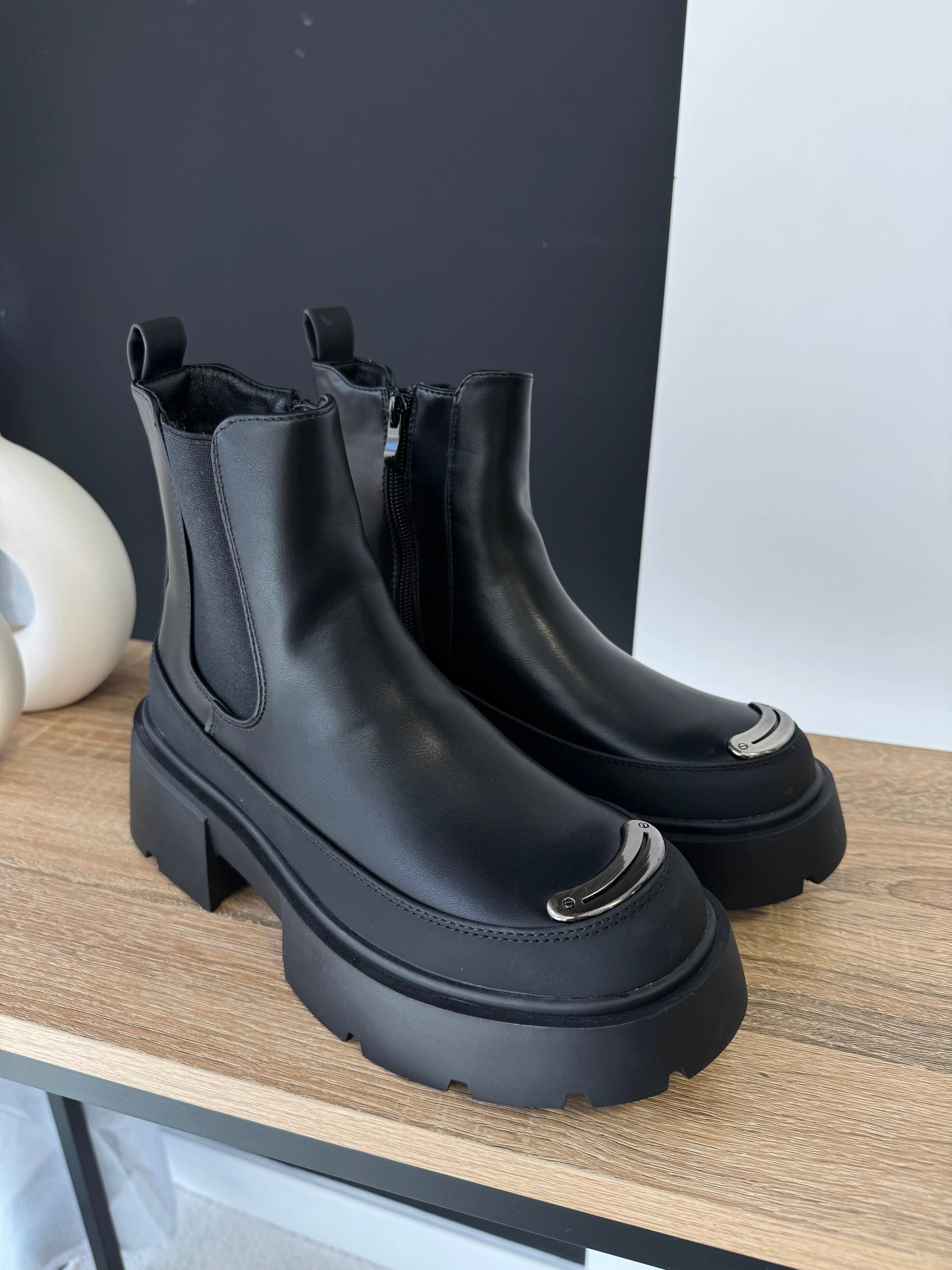 Bottines noires DS.Sélection