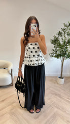 Bustier à pois DS.Sélection