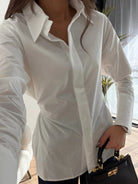 Chemise blanche cintrée DS.Sélection