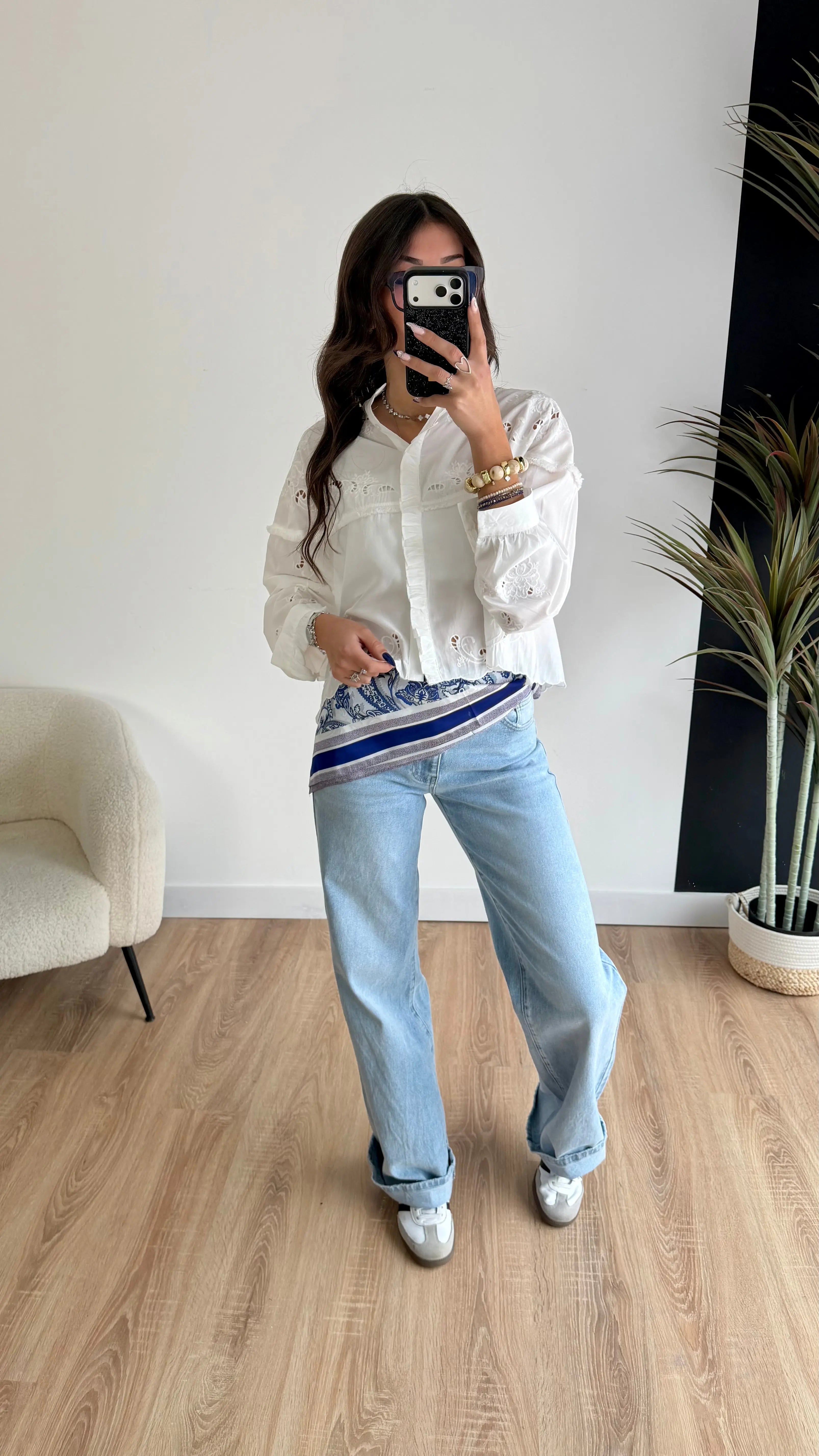 Chemisier blanc DS.Sélection