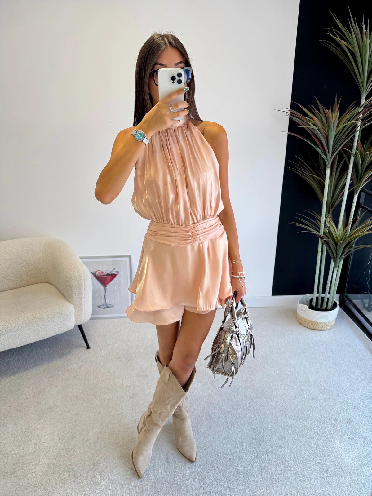 Combishort satinée DS.Sélection