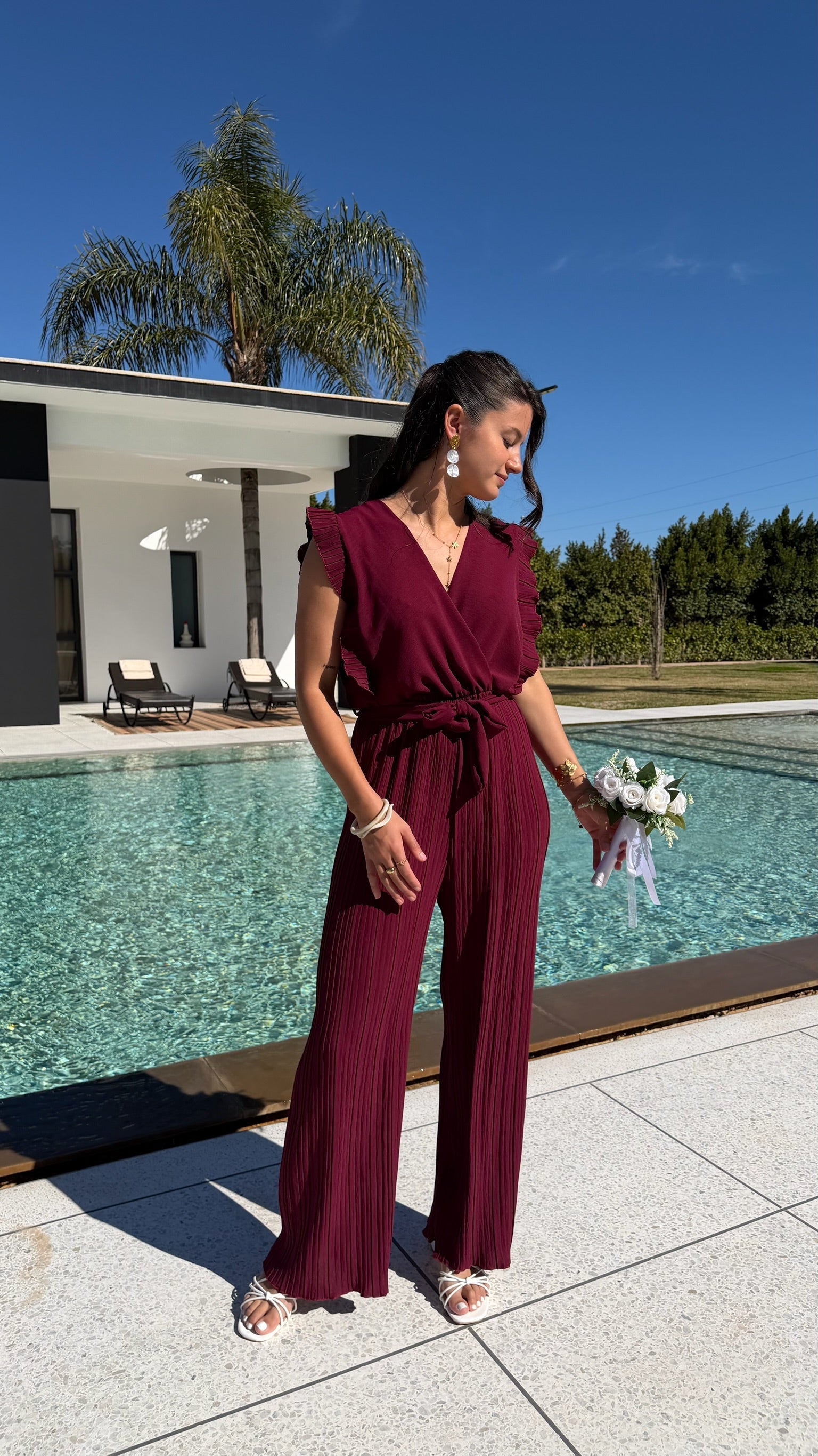 Combinaison plissée Eva DS.Sélection