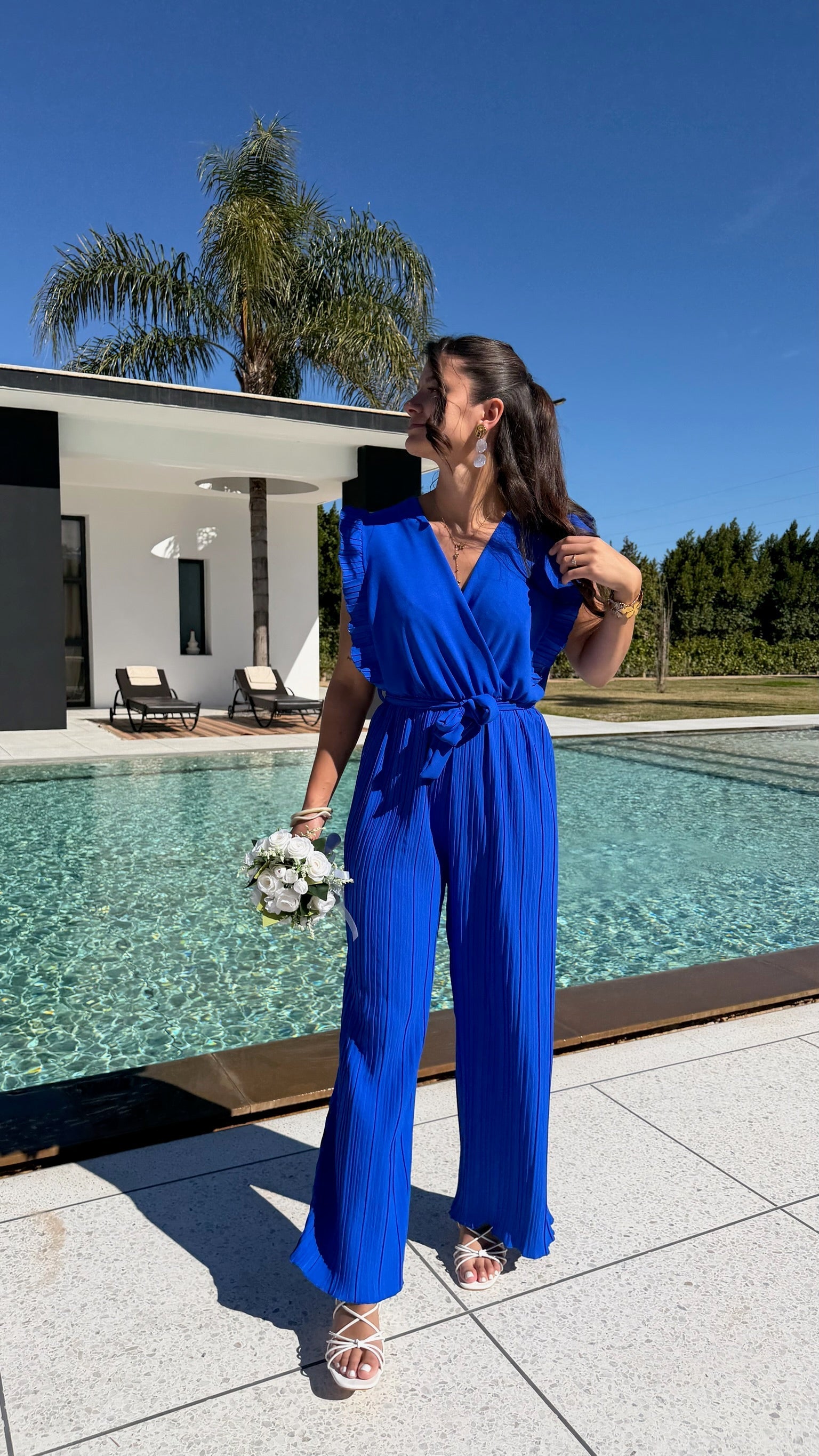 Combinaison plissée Eva DS.Sélection