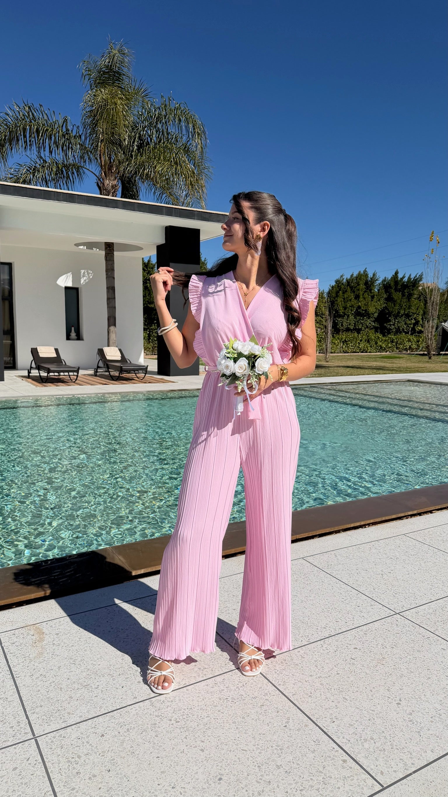 Combinaison plissée Eva DS.Sélection