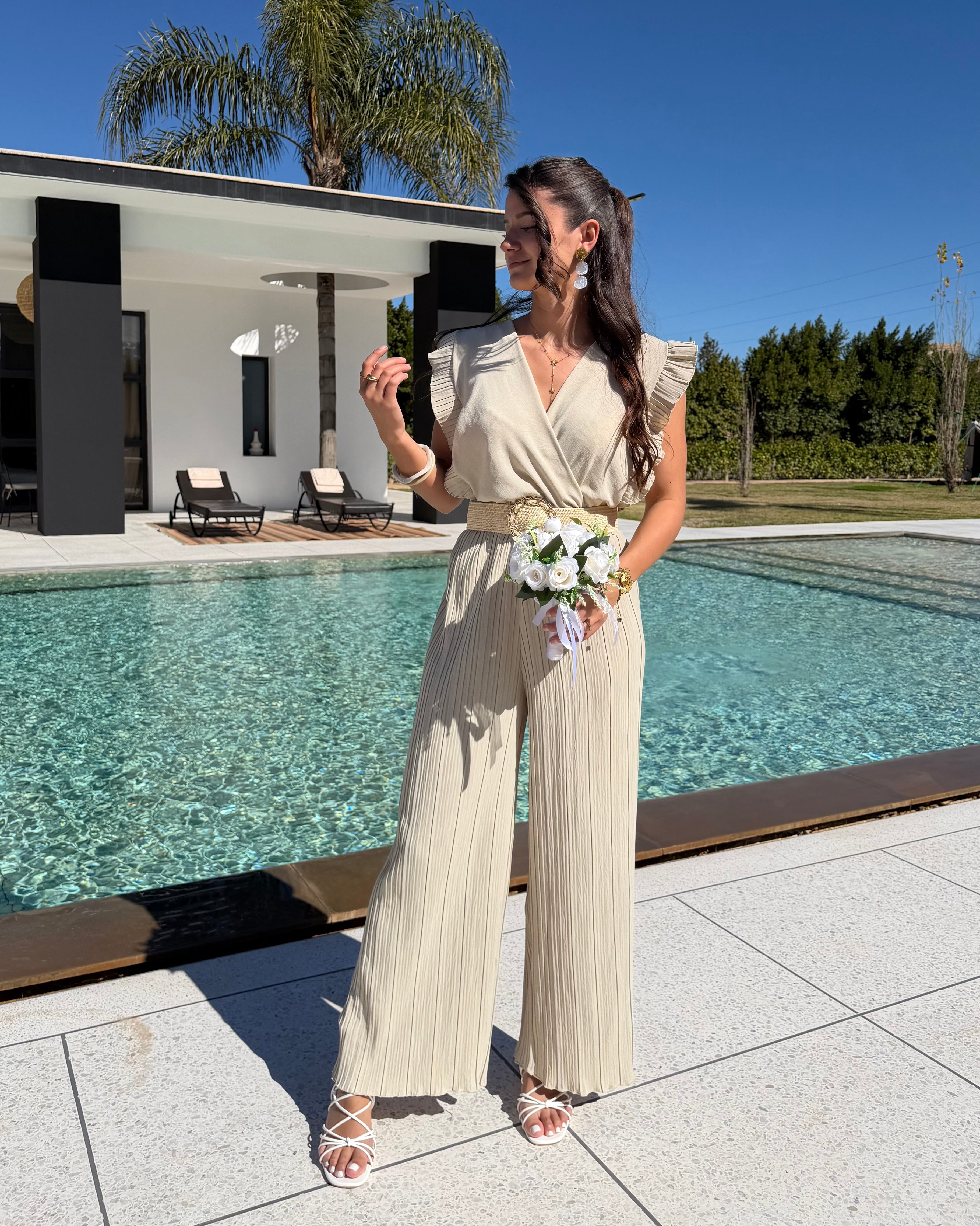 Combinaison plissée Eva DS.Sélection