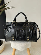 Grand sac irisé noir DS.Sélection