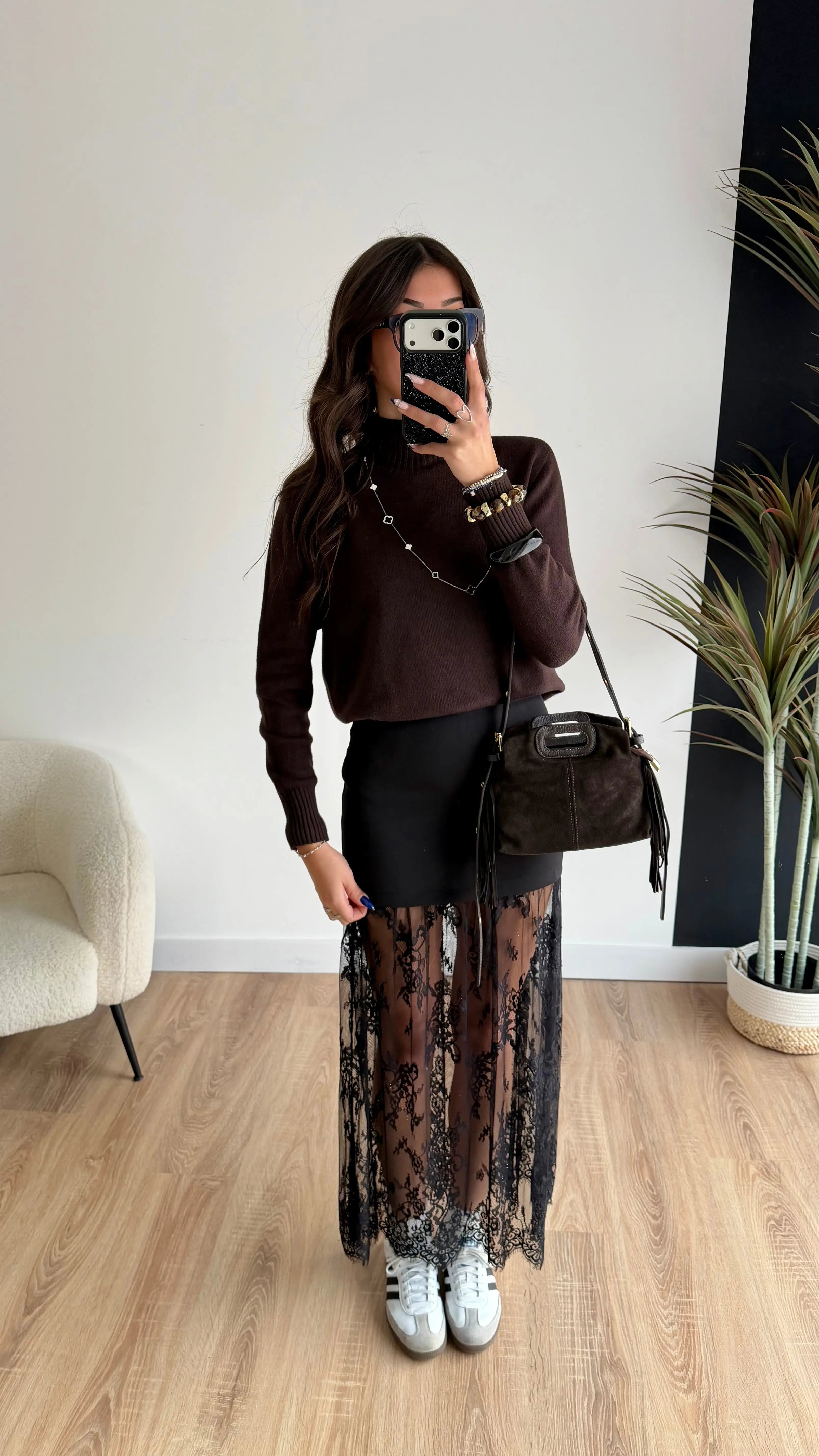 Jupe longue noir DS.Sélection