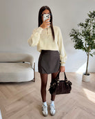Jupe-short Choco DS.Sélection