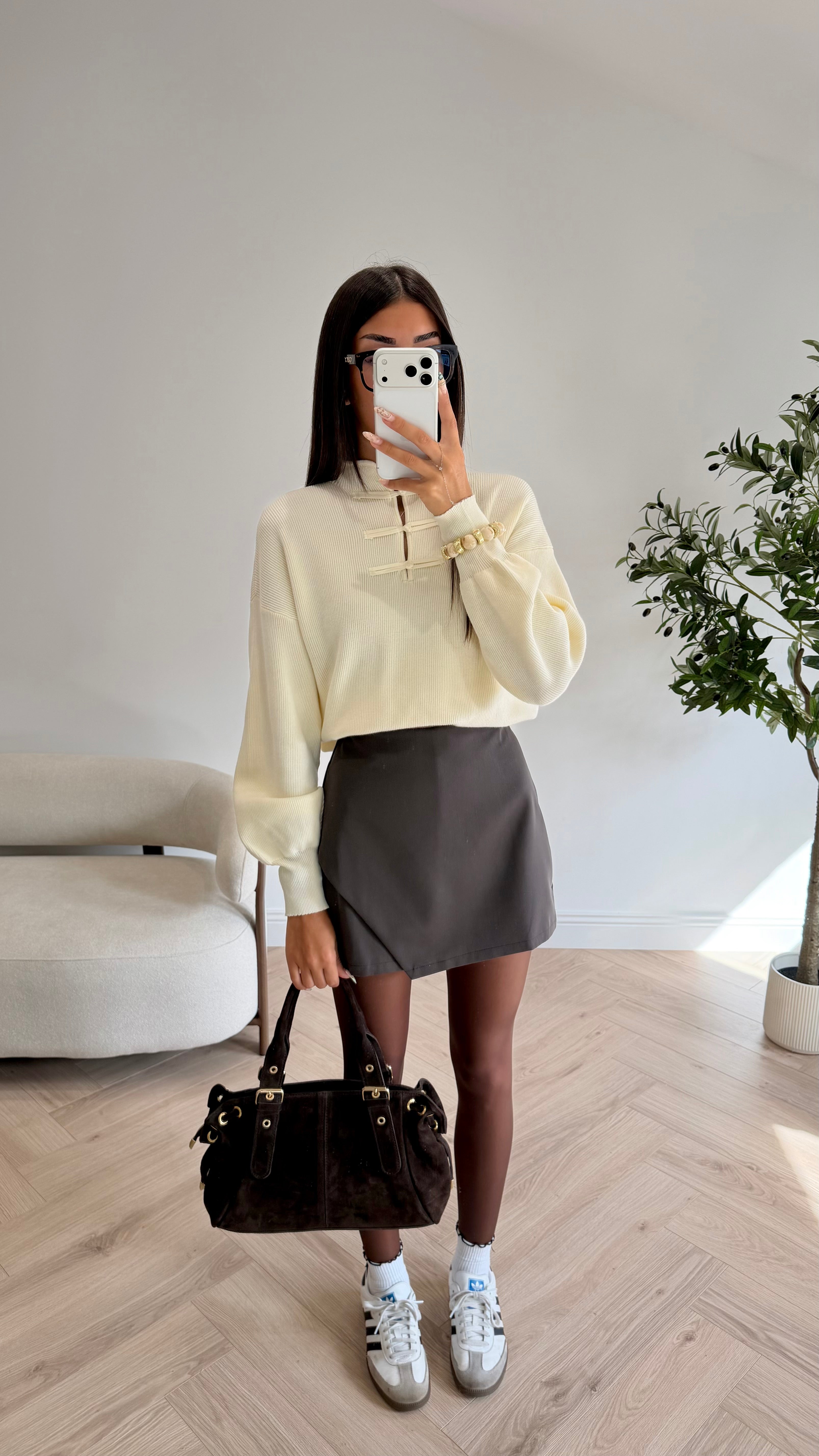 Jupe-short Choco DS.Sélection