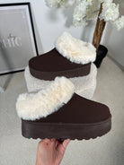 Mules chocolat DS.Sélection