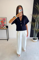 Pantalon fluide blanc DS.Sélection