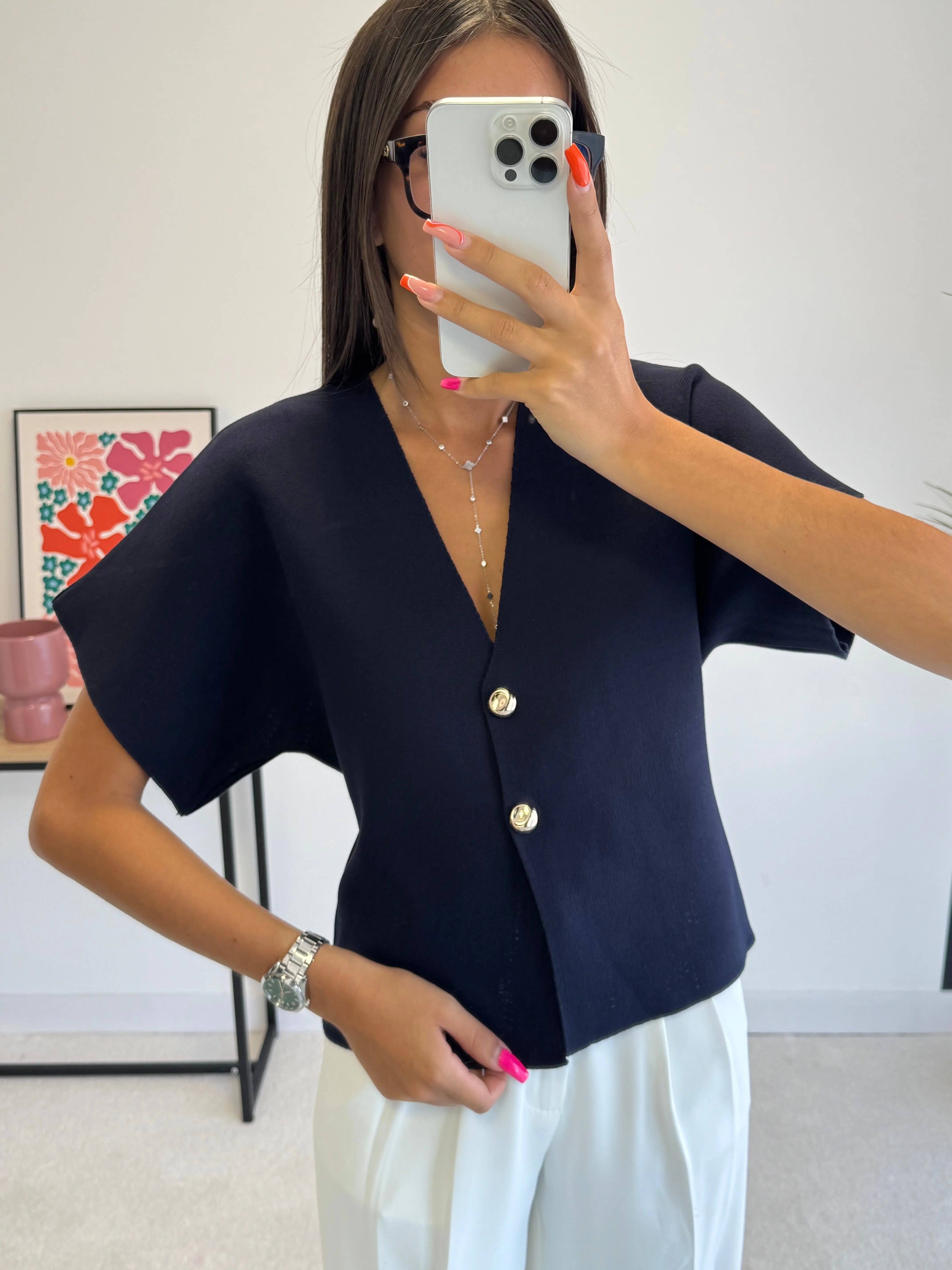 Pantalon fluide blanc DS.Sélection