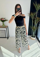 Pantalon plissé beige DS.Sélection