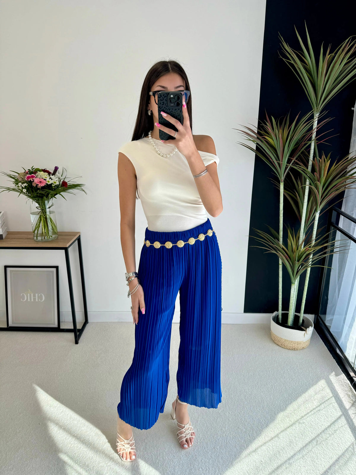 Pantalon plissé Léa DS.Sélection