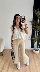 Pantalon plissé Léa DS.Sélection