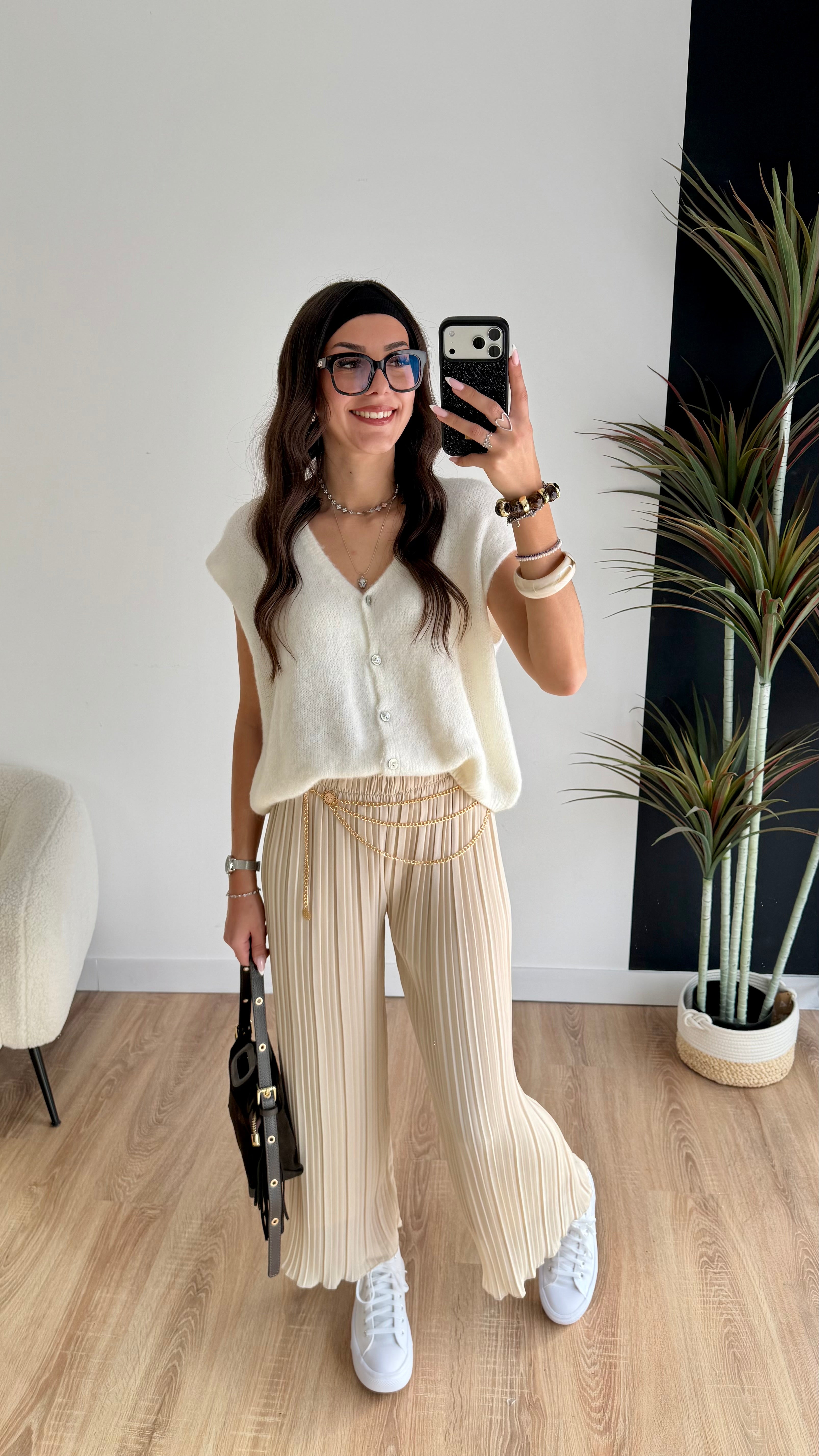 Pantalon plissé Léa DS.Sélection