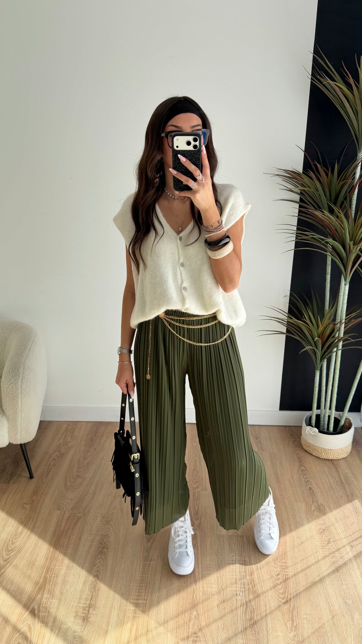 Pantalon plissé Léa DS.Sélection