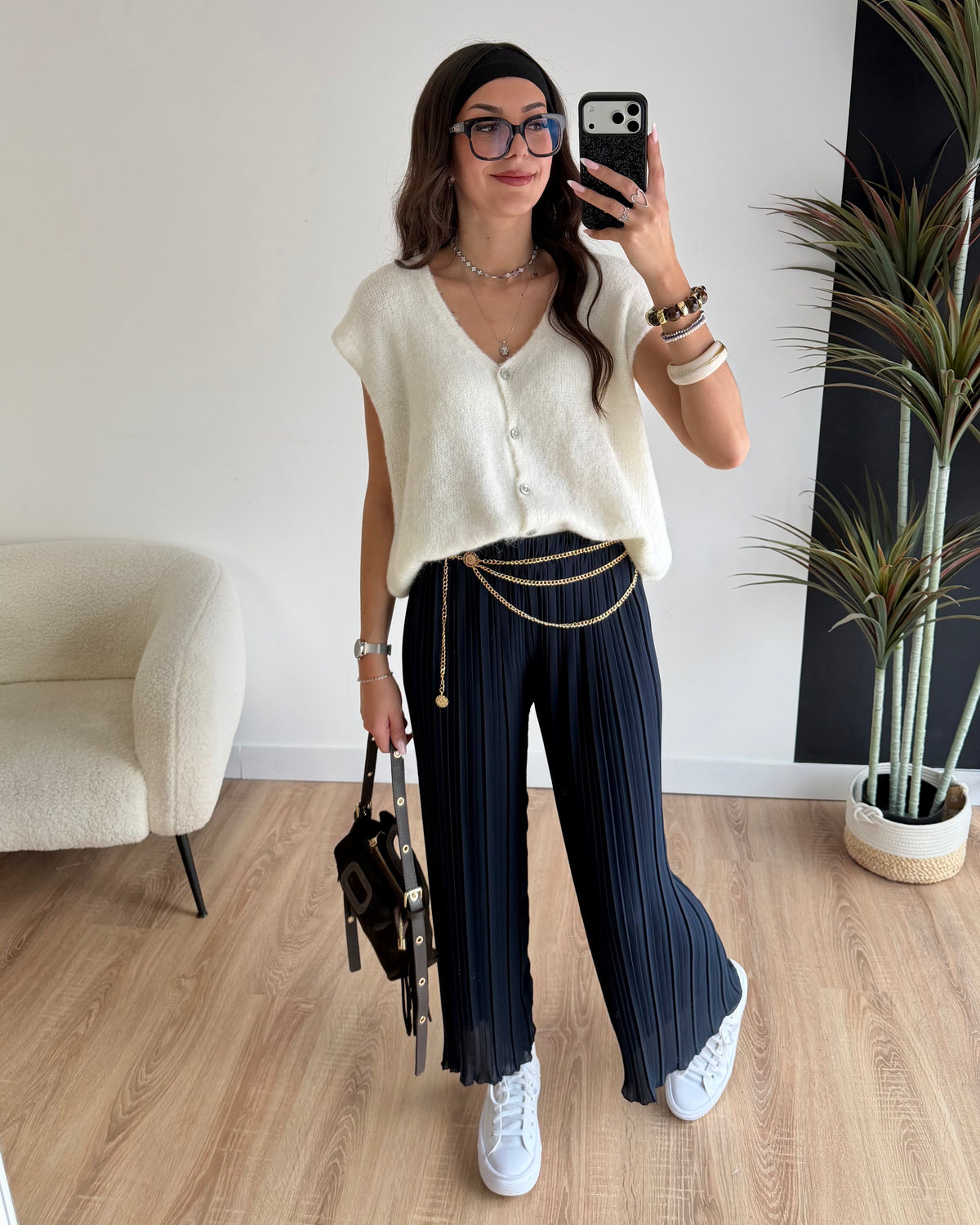 Pantalon plissé Léa DS.Sélection