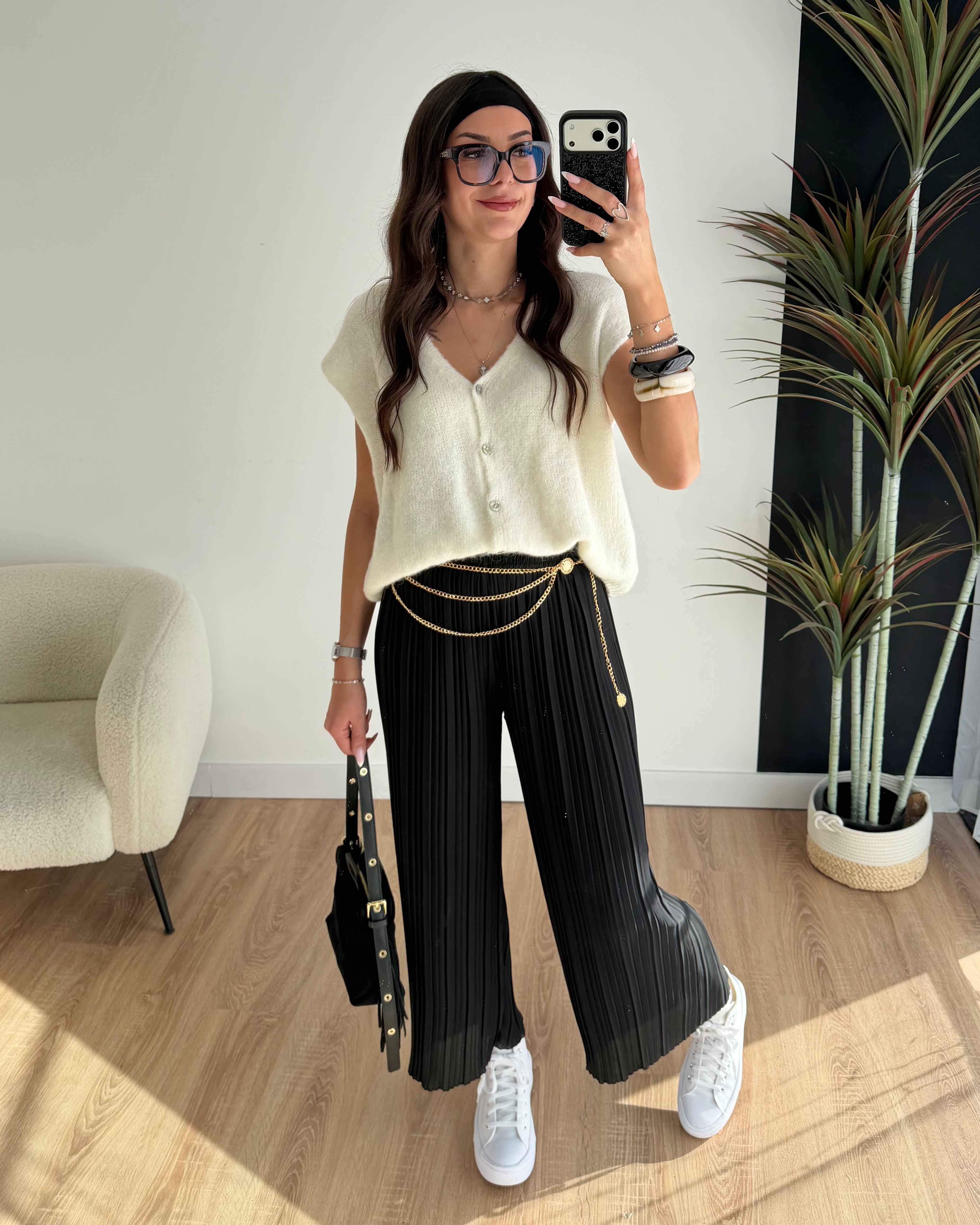 Pantalon plissé Léa DS.Sélection