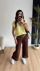 Pantalon plissé Léa DS.Sélection