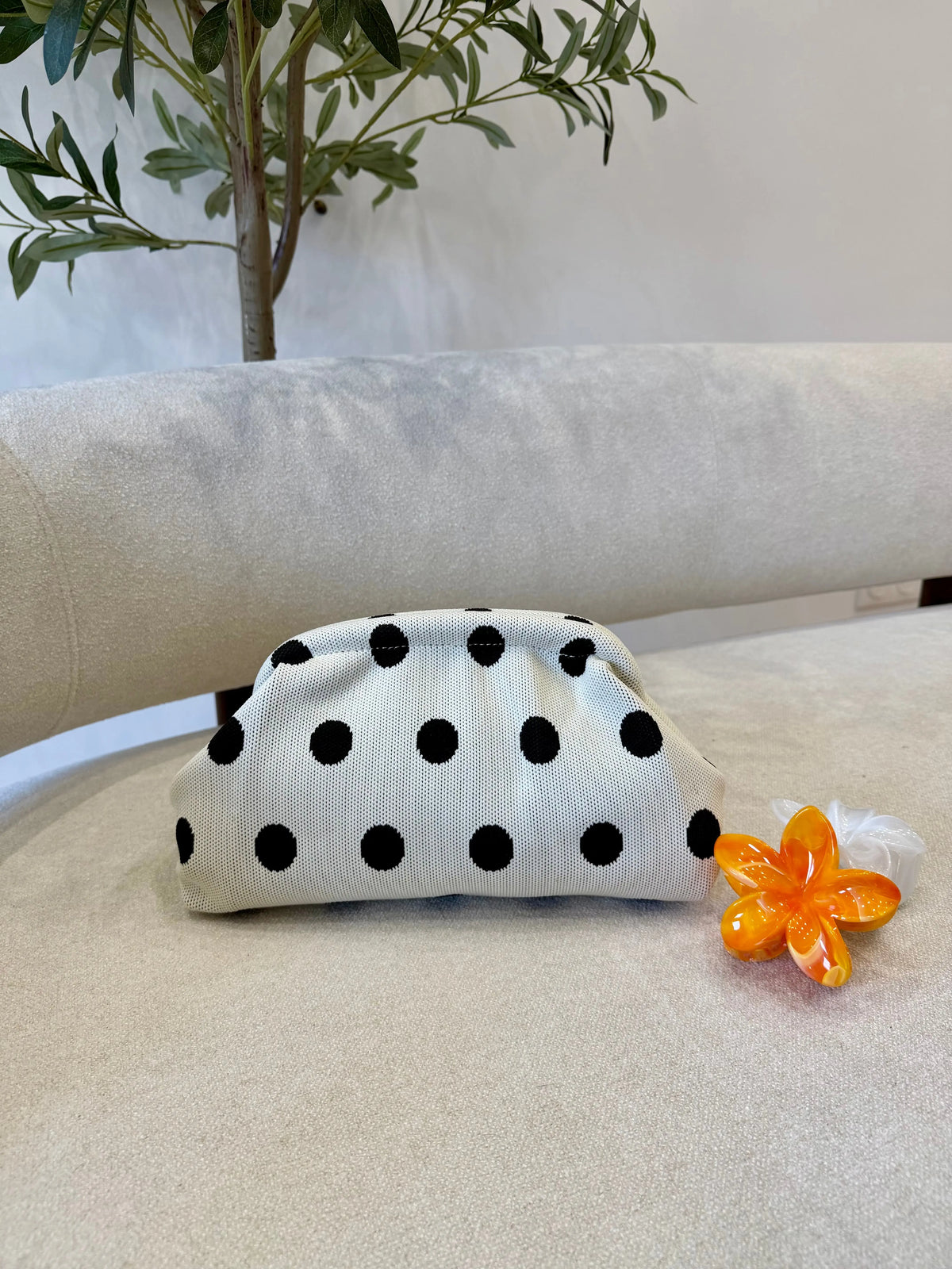 Pochette à pois DS.Sélection