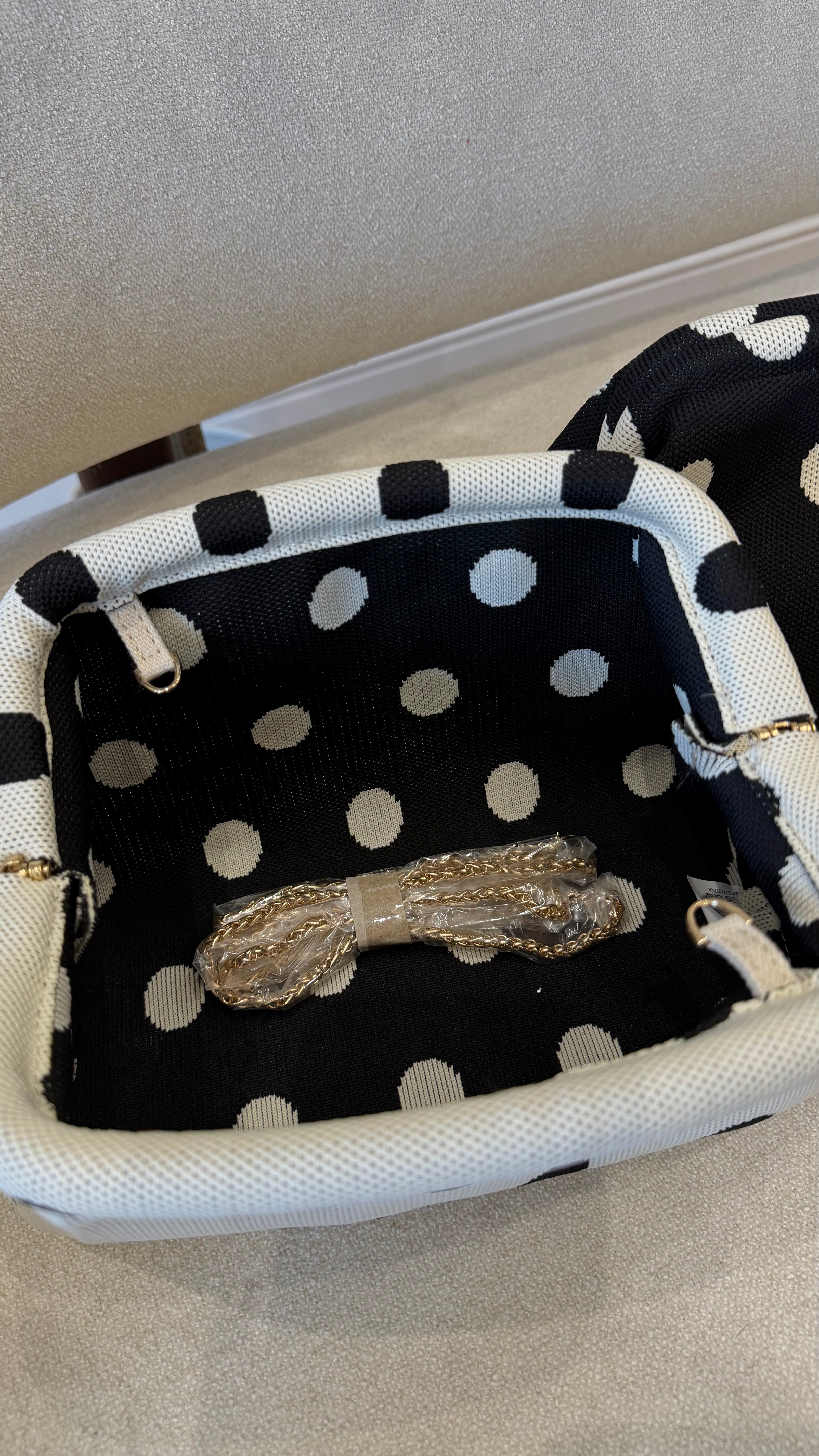Pochette à pois DS.Sélection