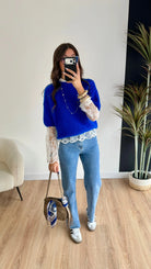 Pull bleu DS.Sélection