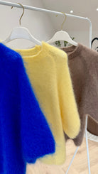Pull sans manche mohair DS.Sélection