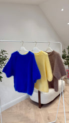 Pull sans manche mohair DS.Sélection