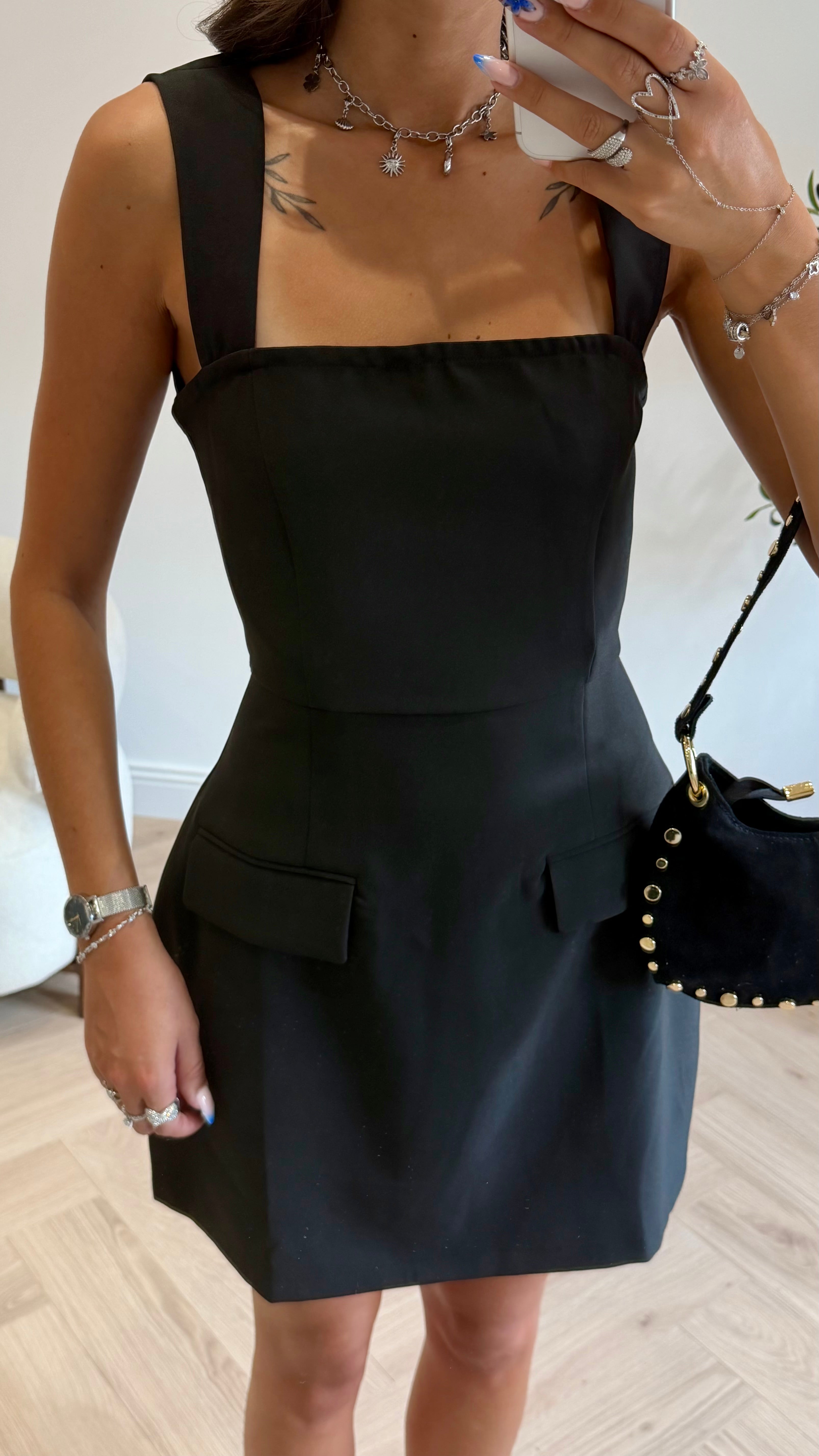 Robe Anna noir DS.Sélection