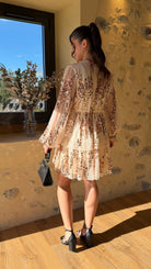 Robe Cassandre champagne DS.Sélection