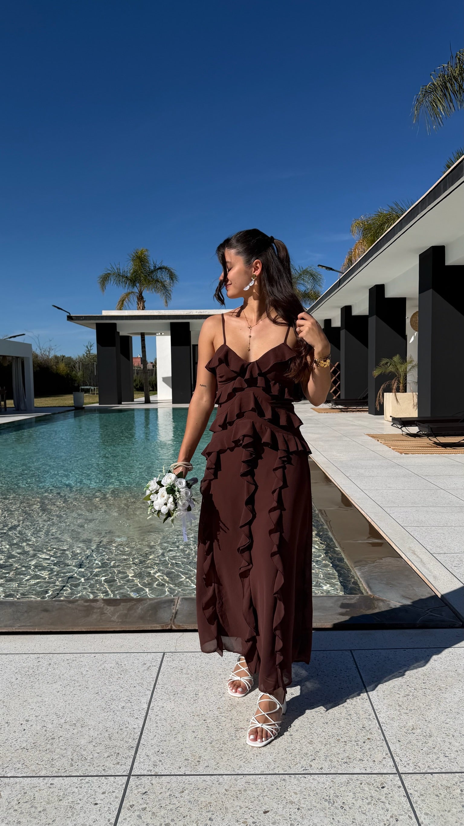 Robe à volants DS.Sélection