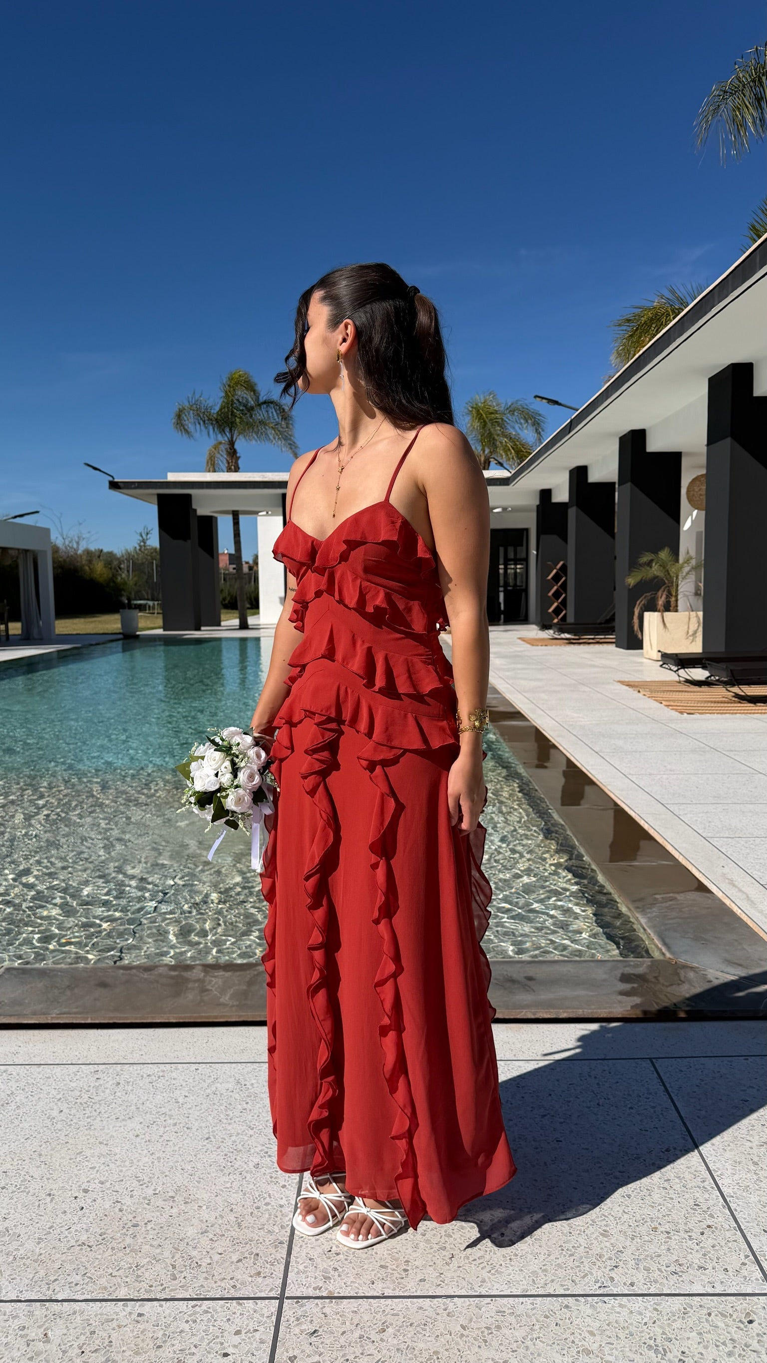 Robe à volants DS.Sélection