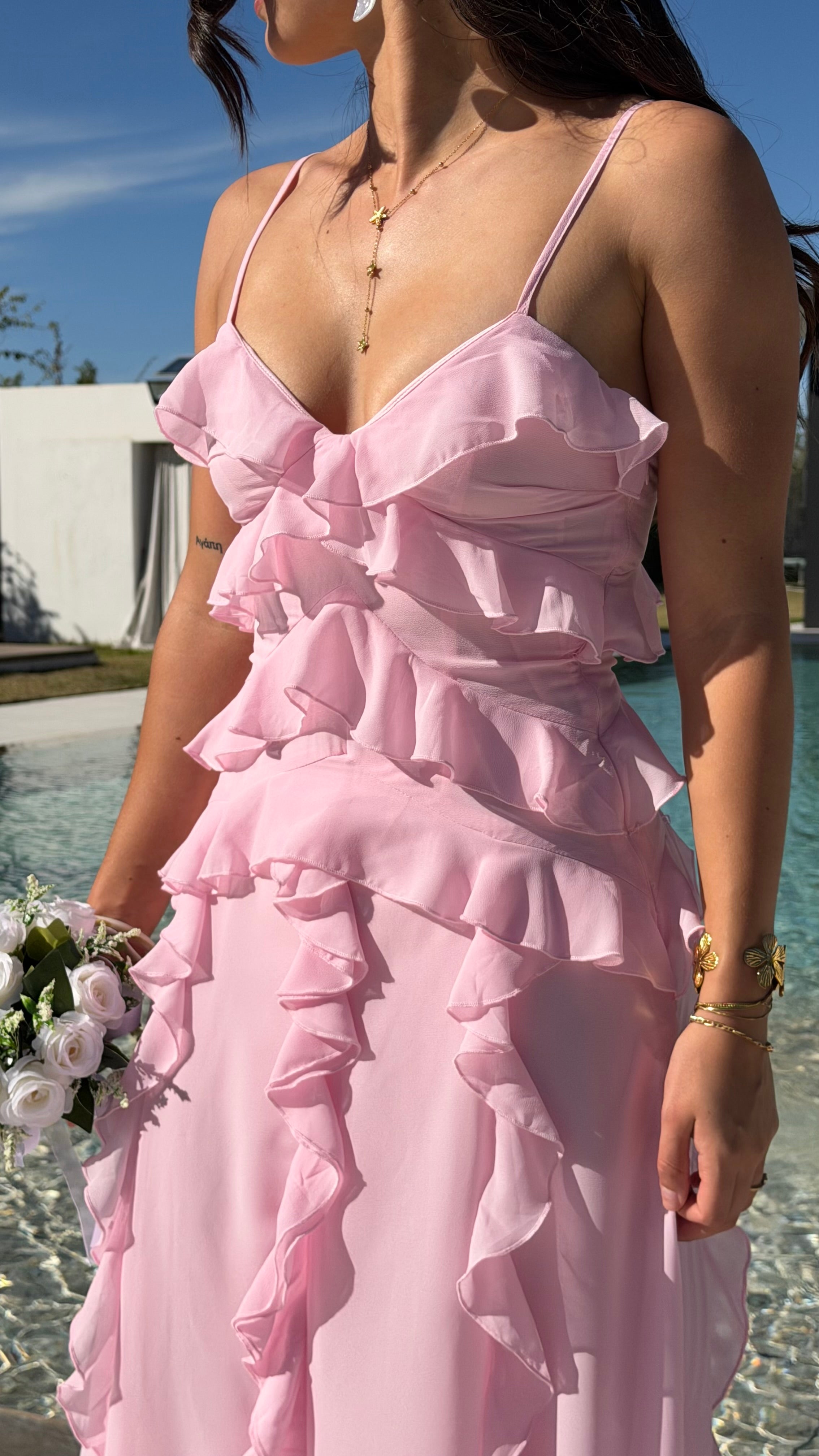 Robe à volants DS.Sélection