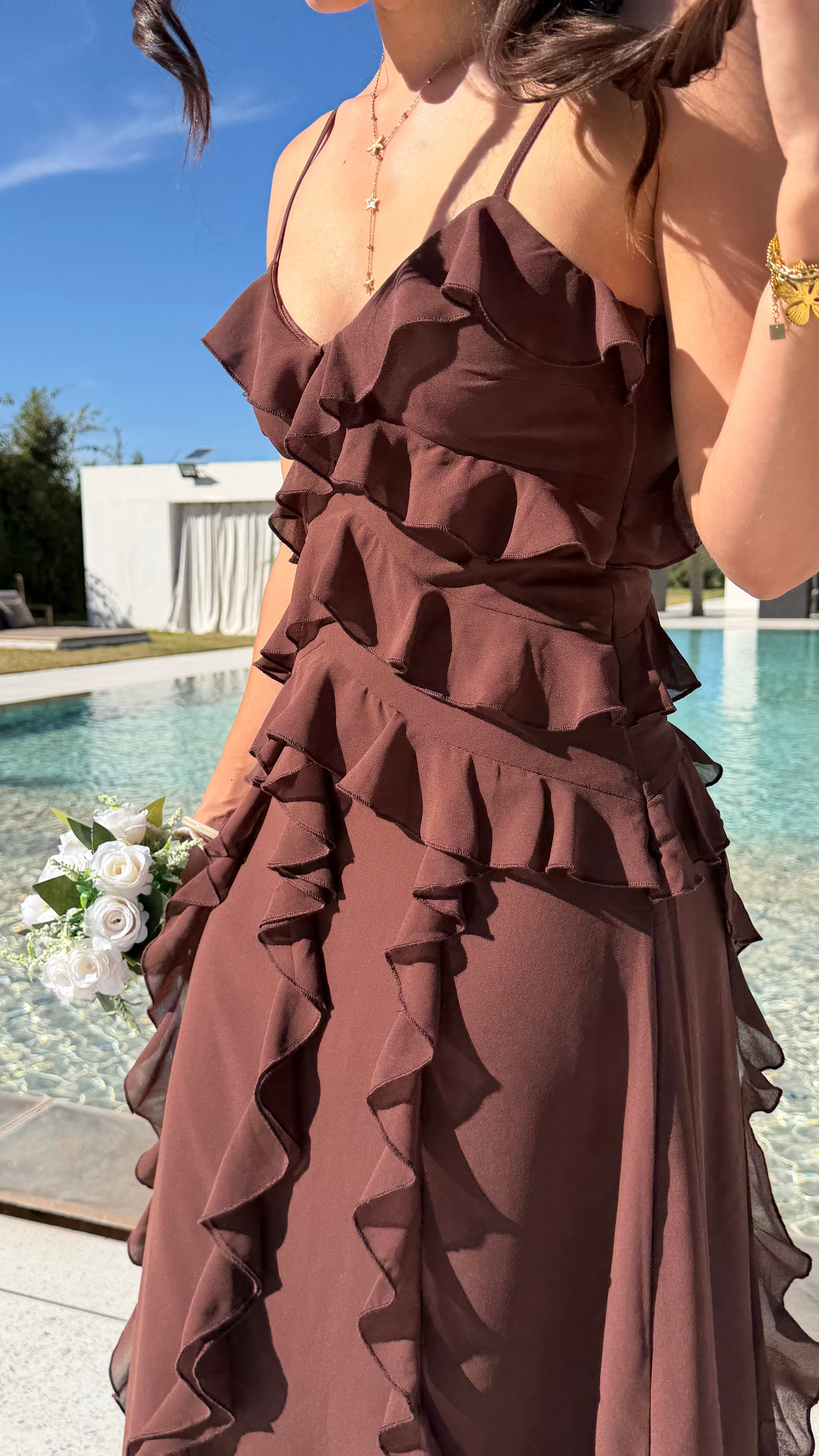 Robe à volants DS.Sélection