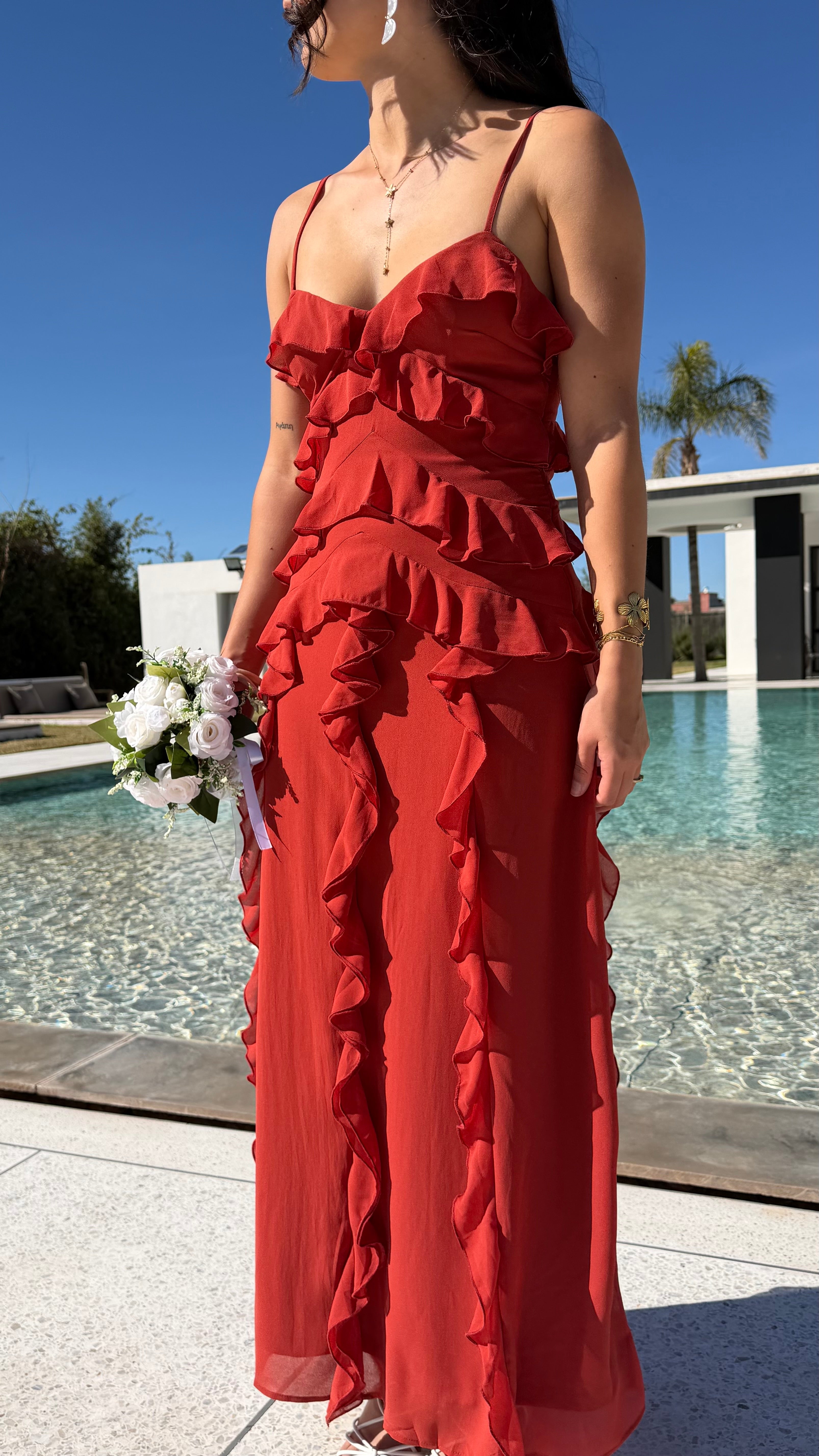 Robe à volants DS.Sélection