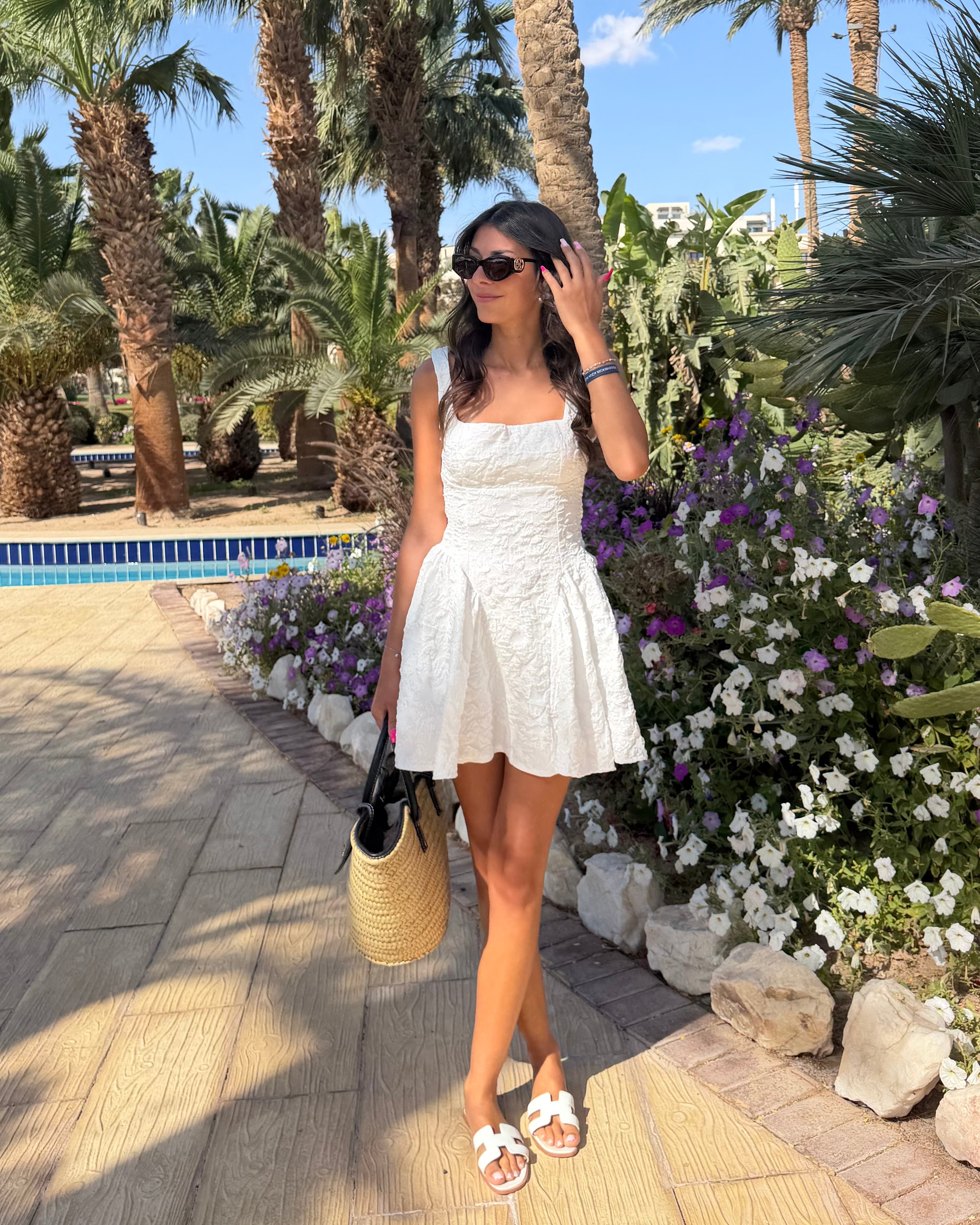 Robe blanche bustier DS.Sélection